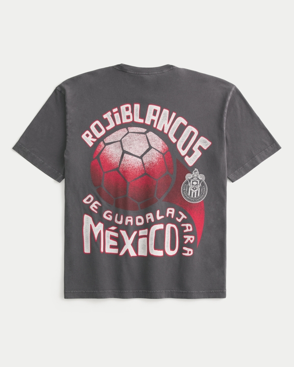 C.D. Guadalajara Graphic Tee, Charcoal view 1