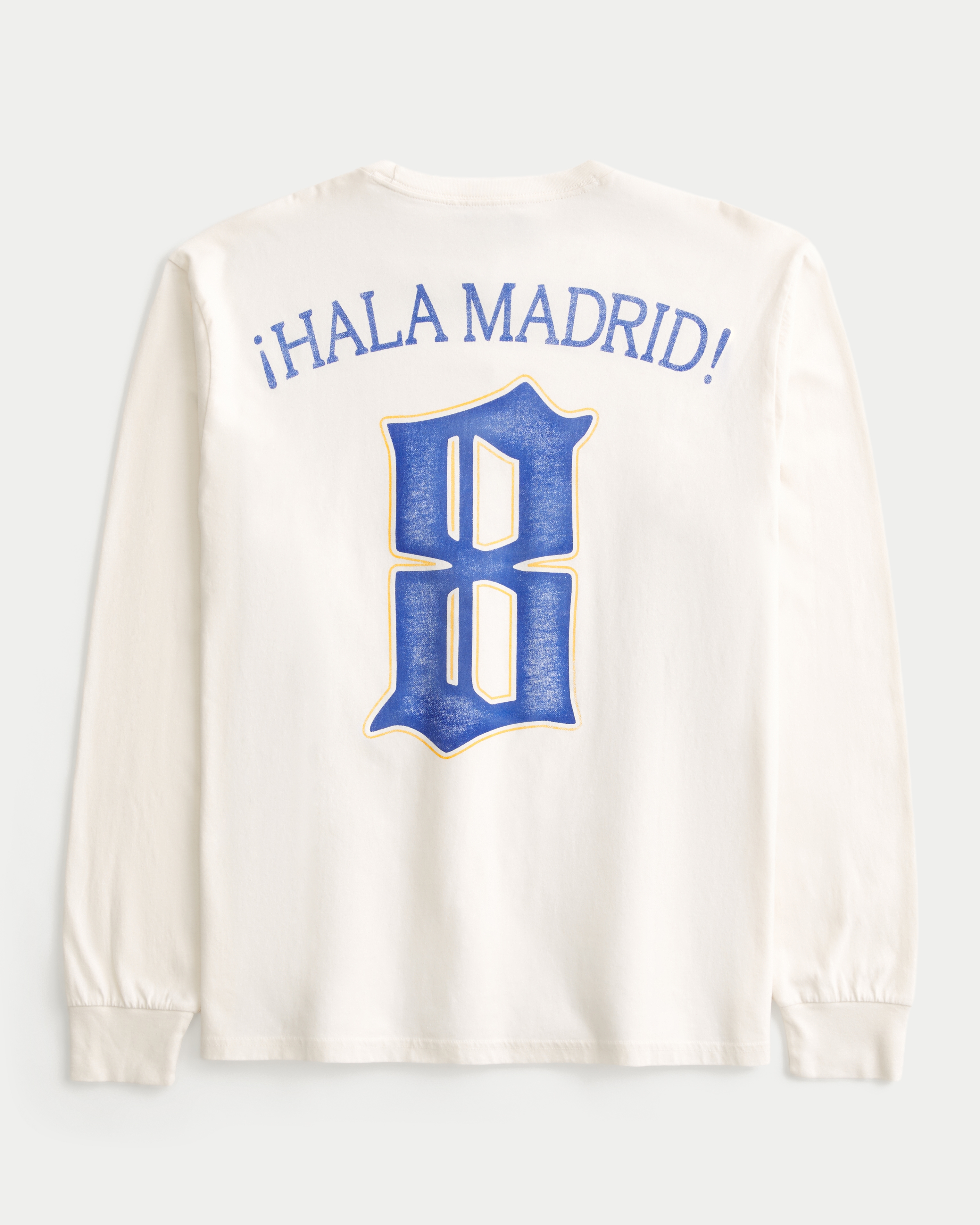 Long-Sleeve Real Madrid CF Graphic Tee