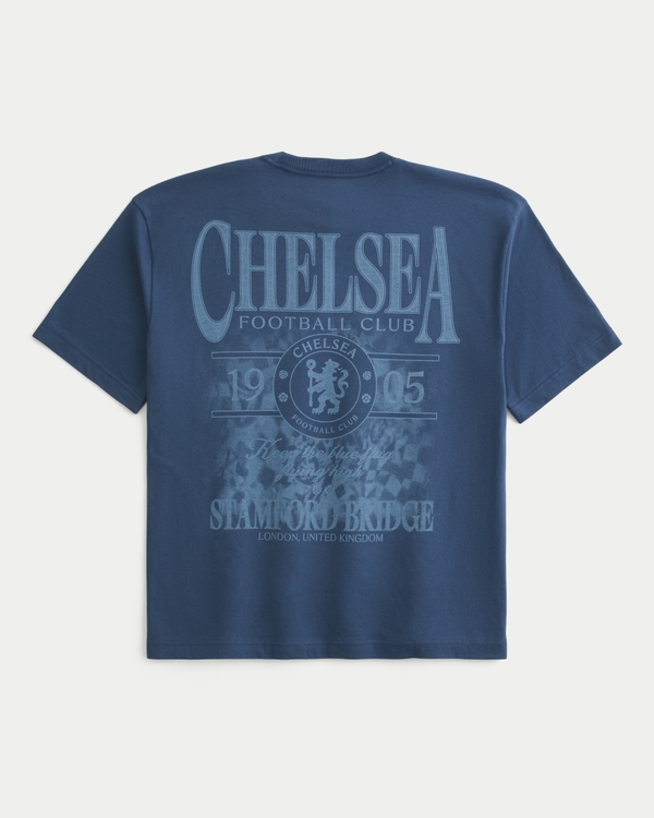 Men's Chelsea F.C. Graphic Tee | Men's Tops | HollisterCo.com