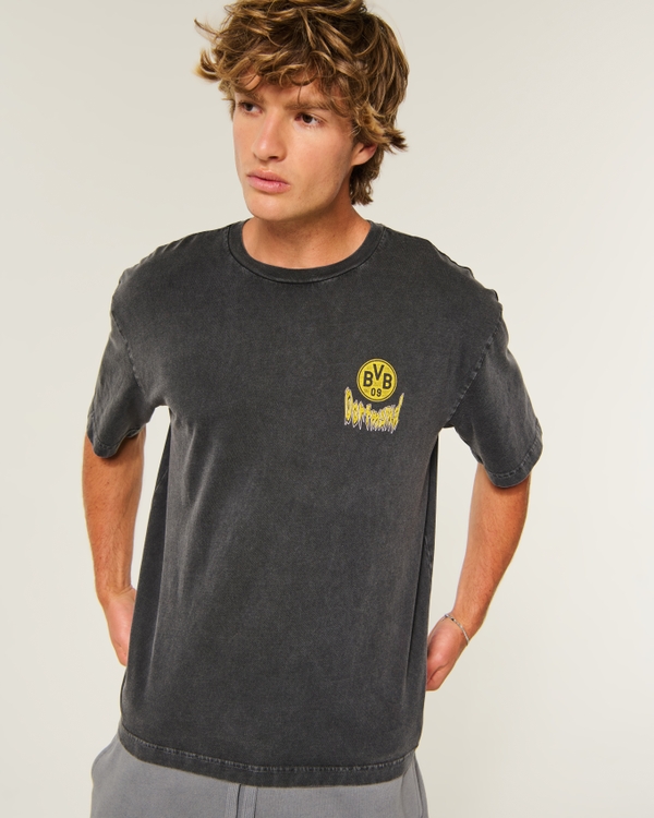 Men's Borussia Dortmund Graphic Tee | Men's Tops | HollisterCo.com