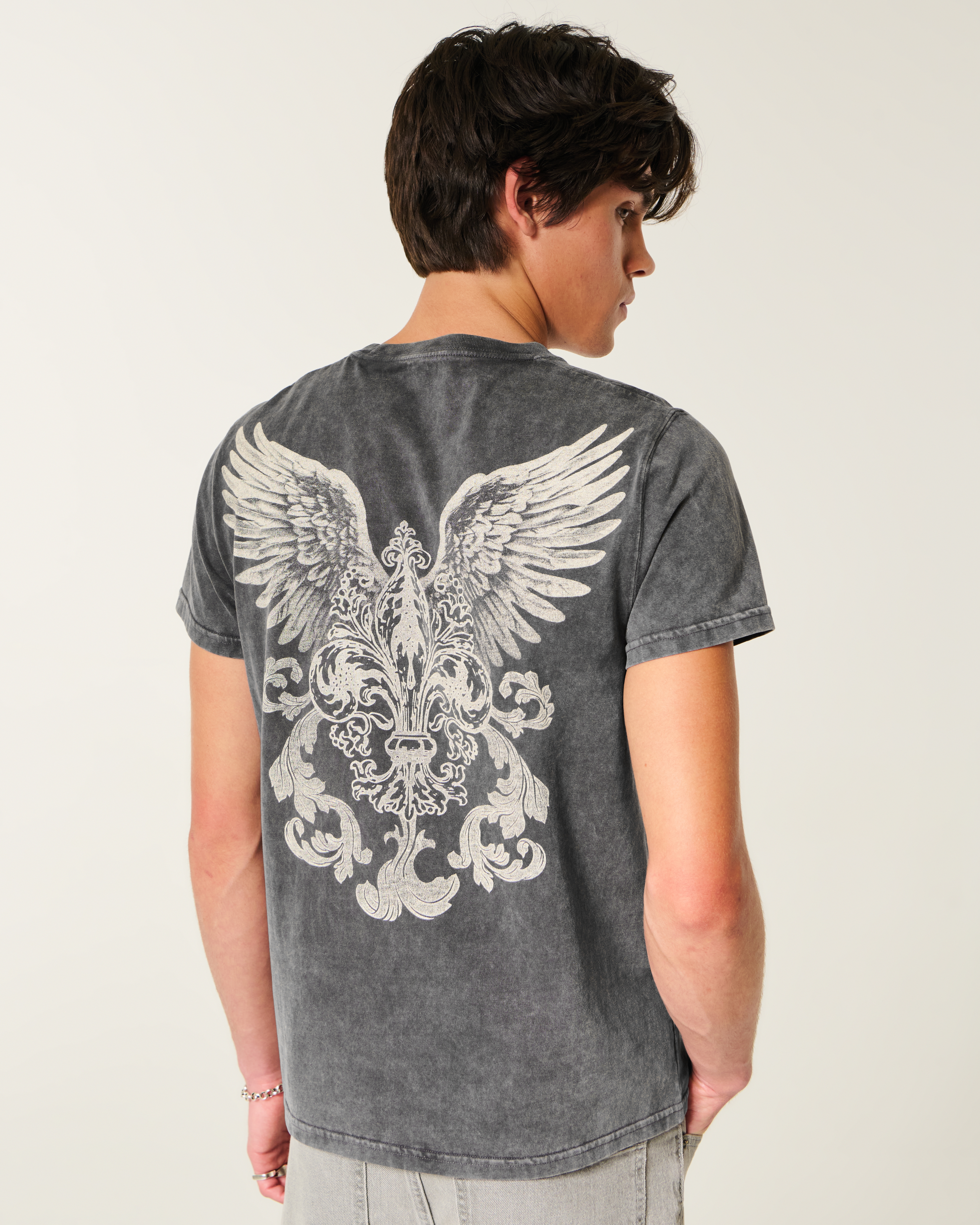 Cotton Angel Wings Graphic Tee