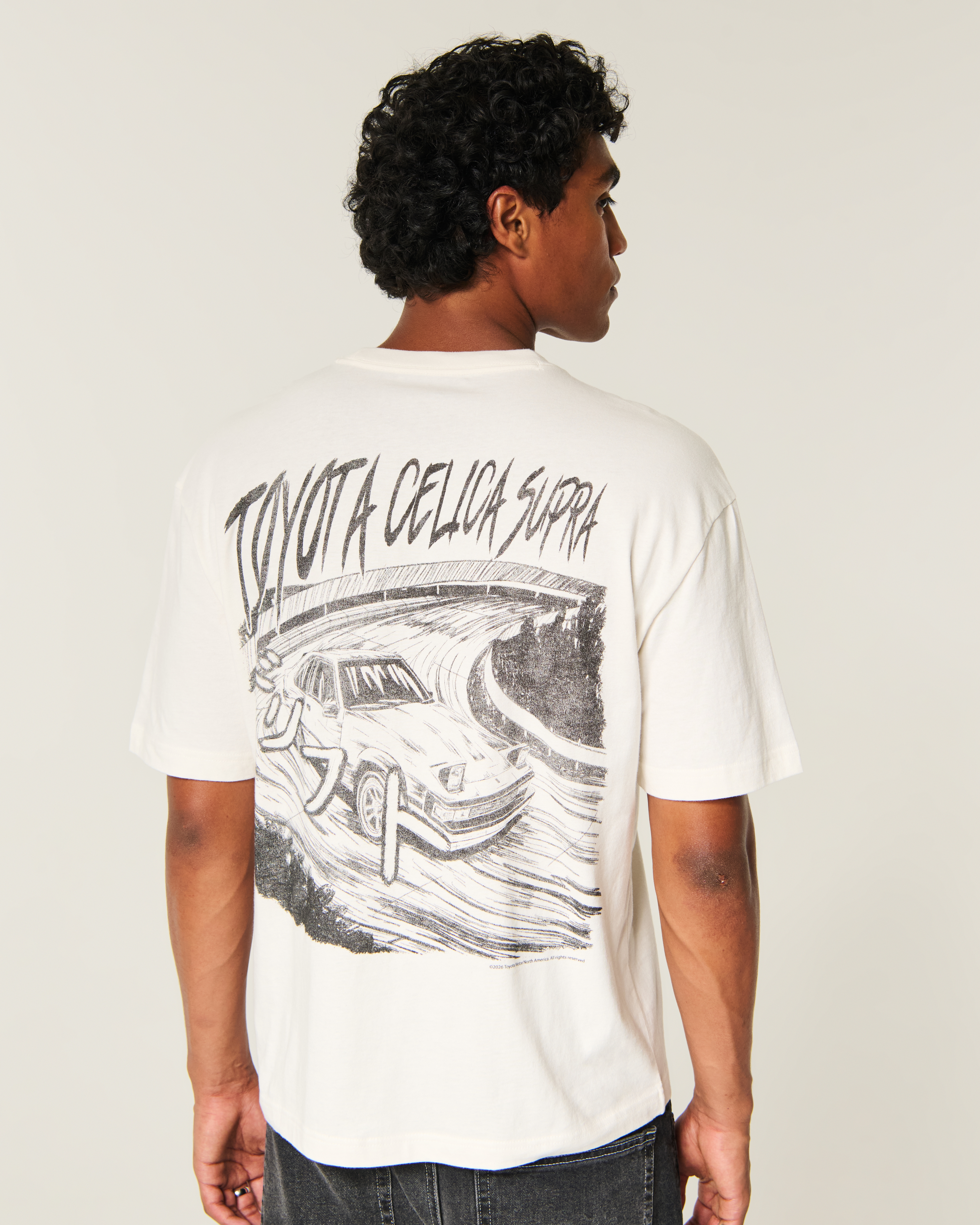Boxy Toyota Celica Supra Graphic Tee