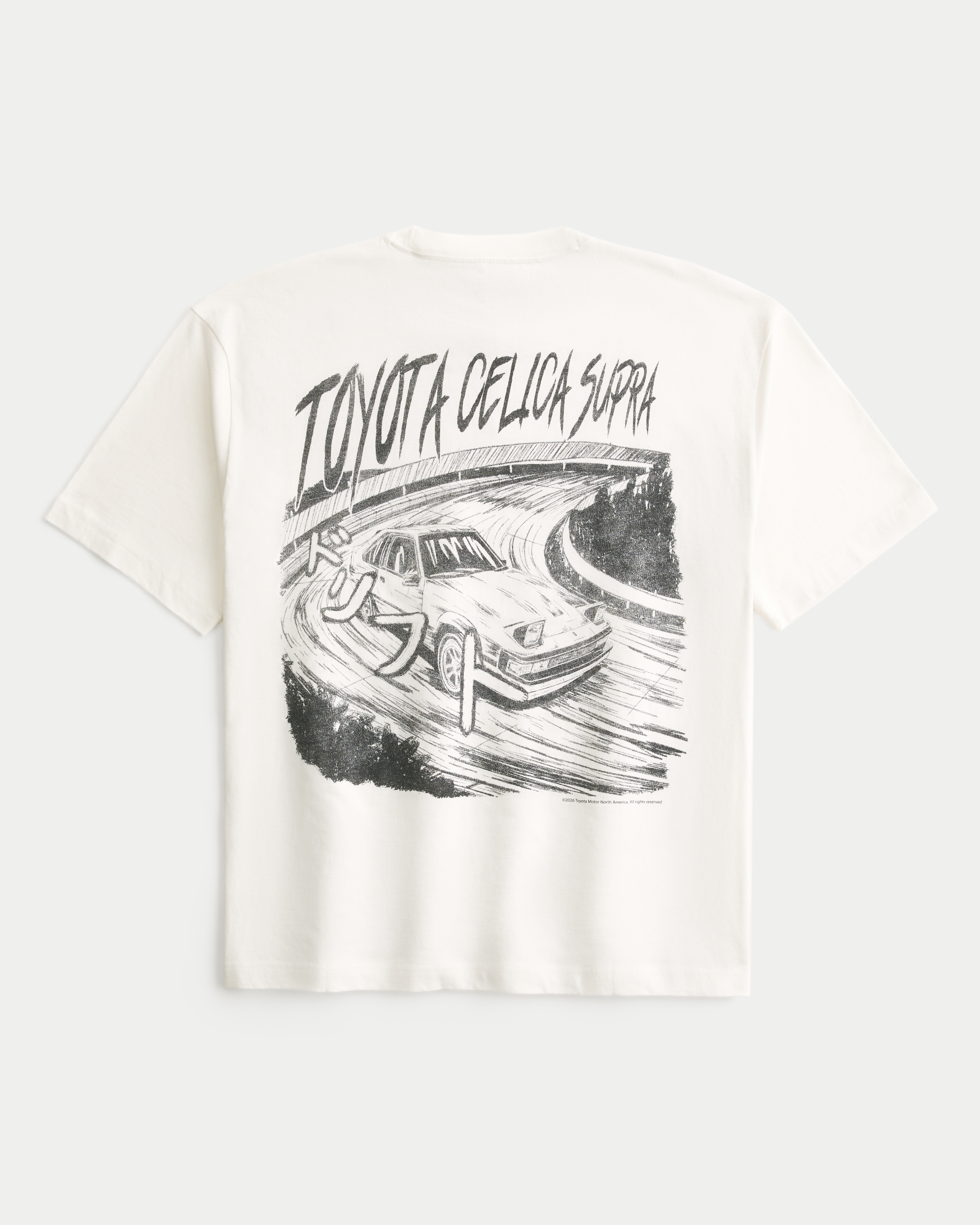 Boxy Toyota Celica Supra Graphic Tee