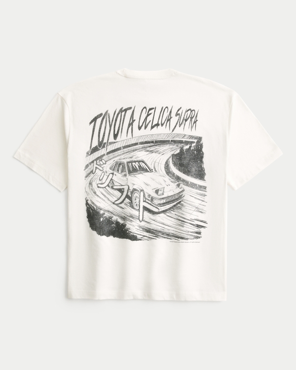 Men's Boxy Toyota Celica Supra Graphic Tee | Men's New Arrivals