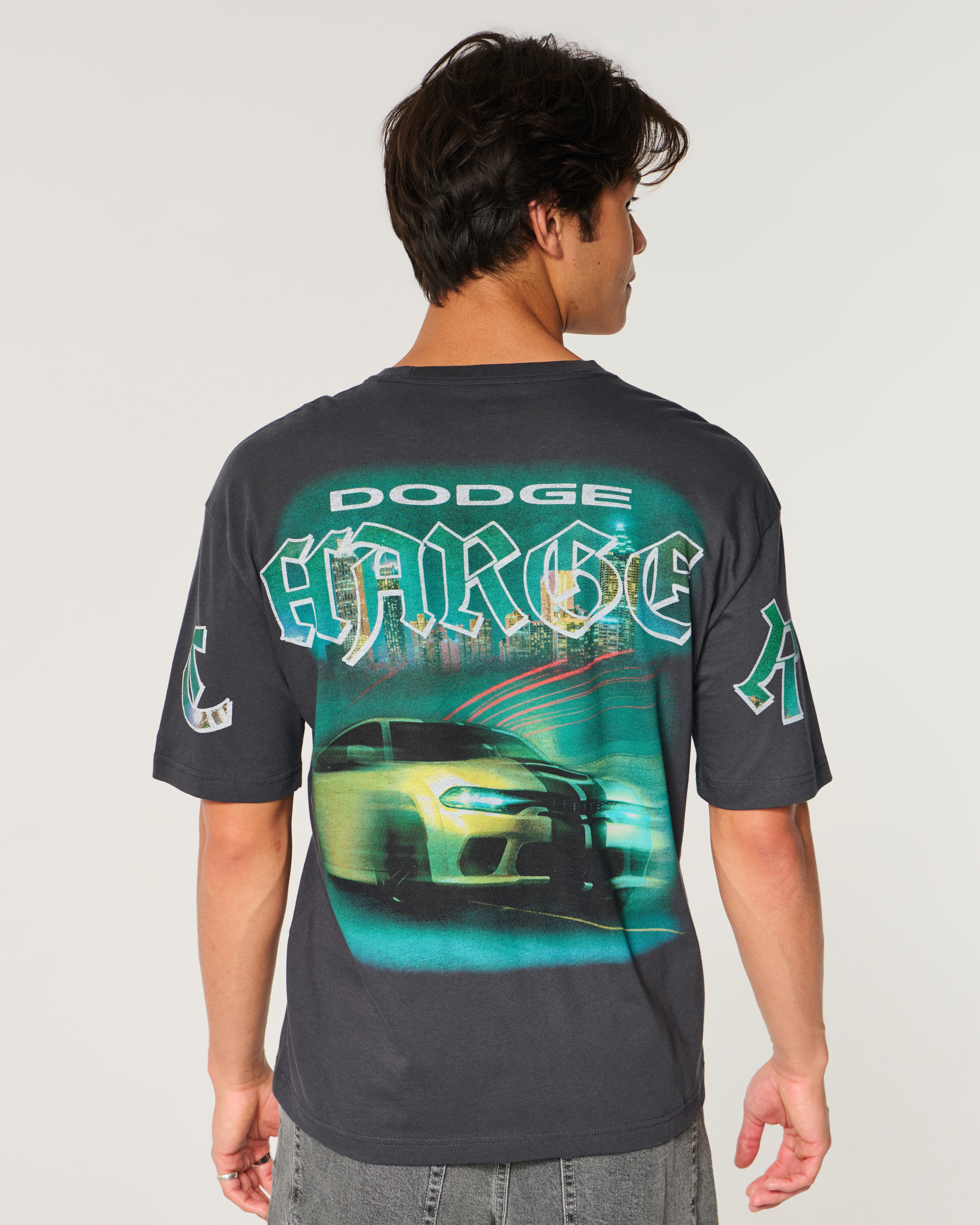 Boxy Dodge Charger Graphic Tee