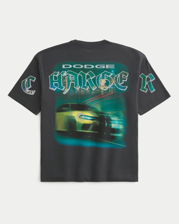 Men's Boxy Dodge Charger Graphic Tee | Men's New Arrivals