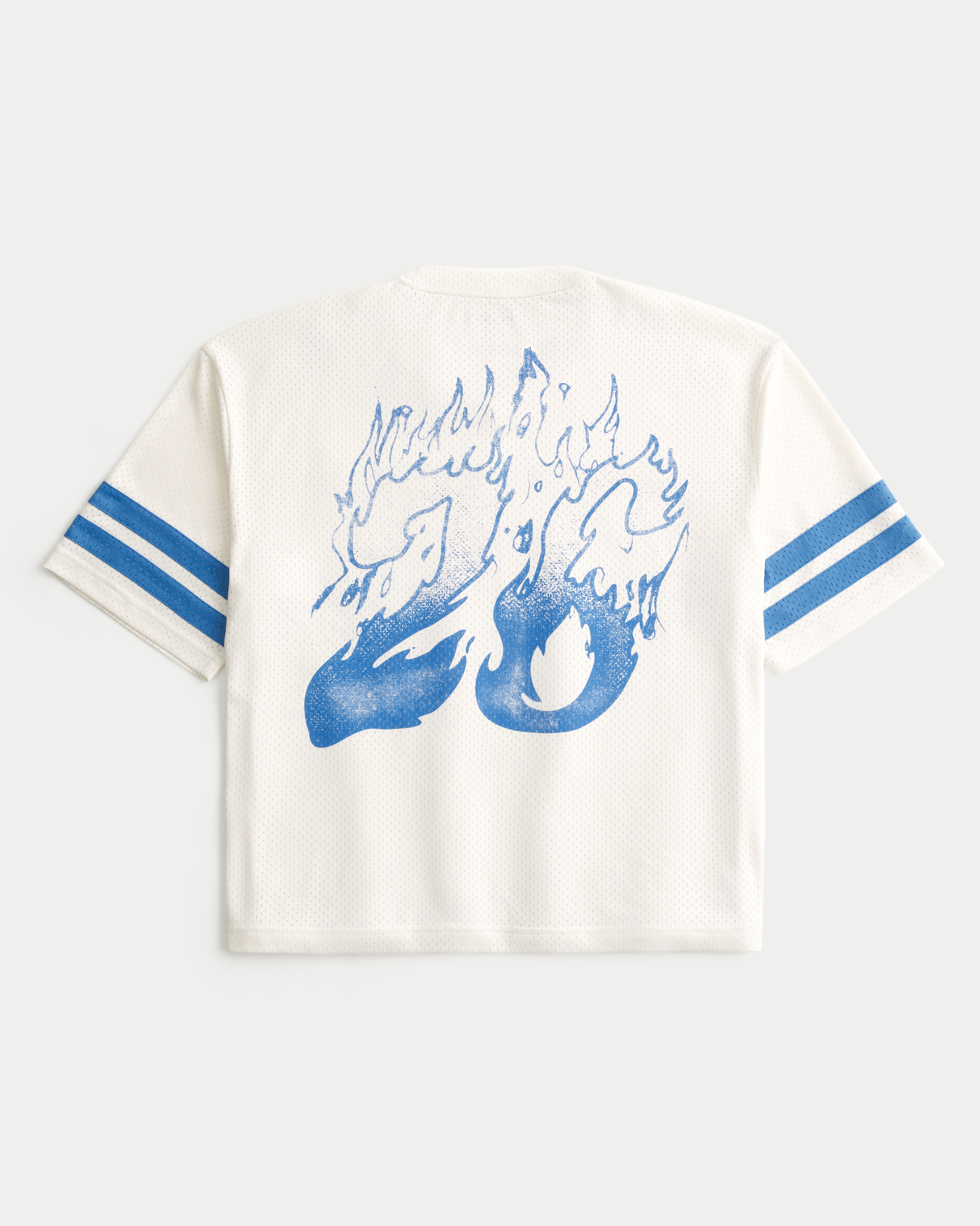 Super Boxy Lollapalooza Graphic Football Jersey