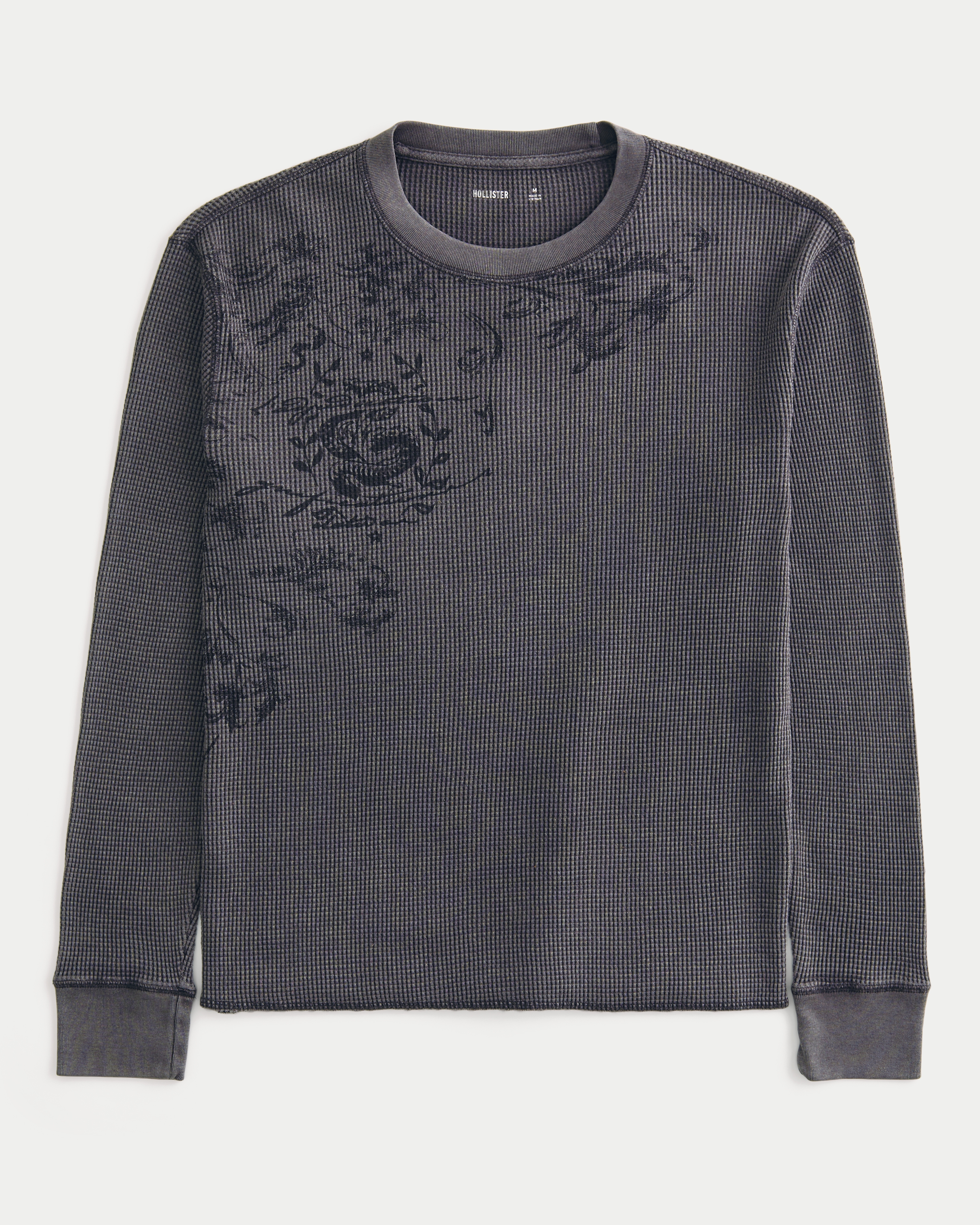 Long-Sleeve Thermal Graphic Tee