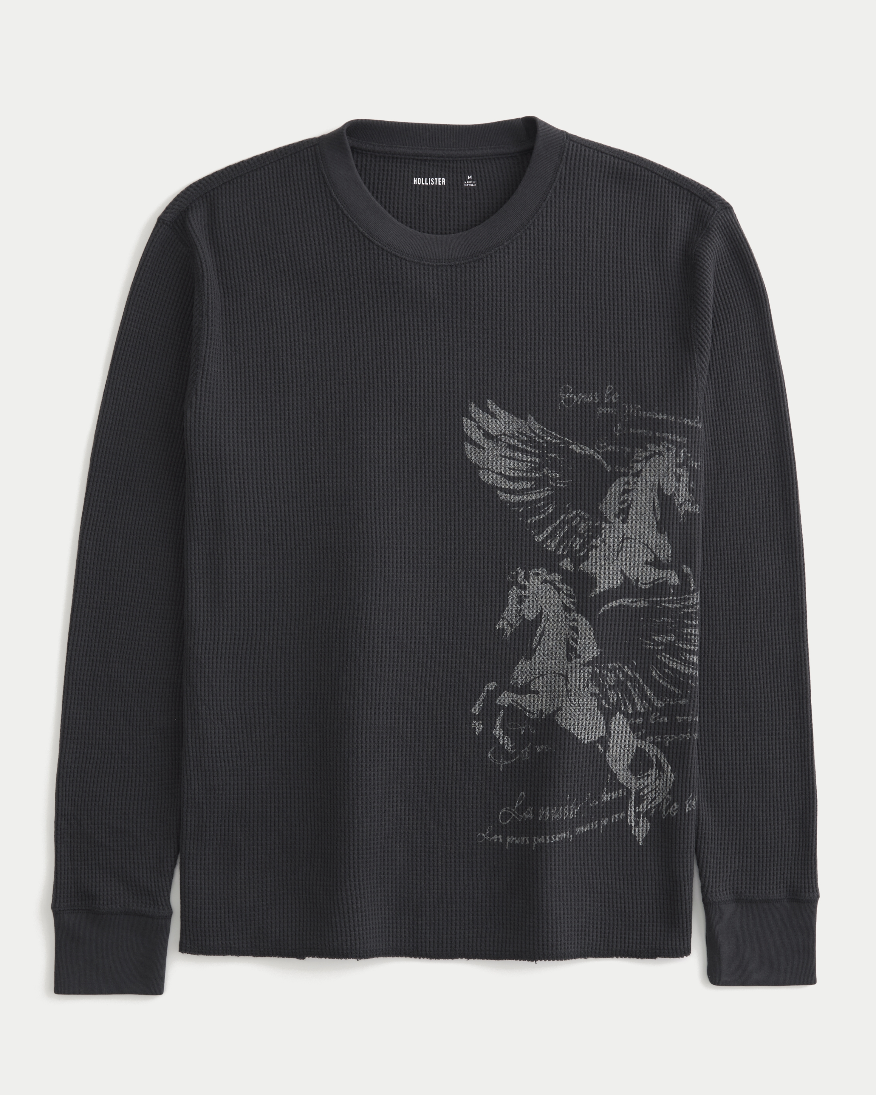 Long-Sleeve Thermal Pegasus Graphic Tee