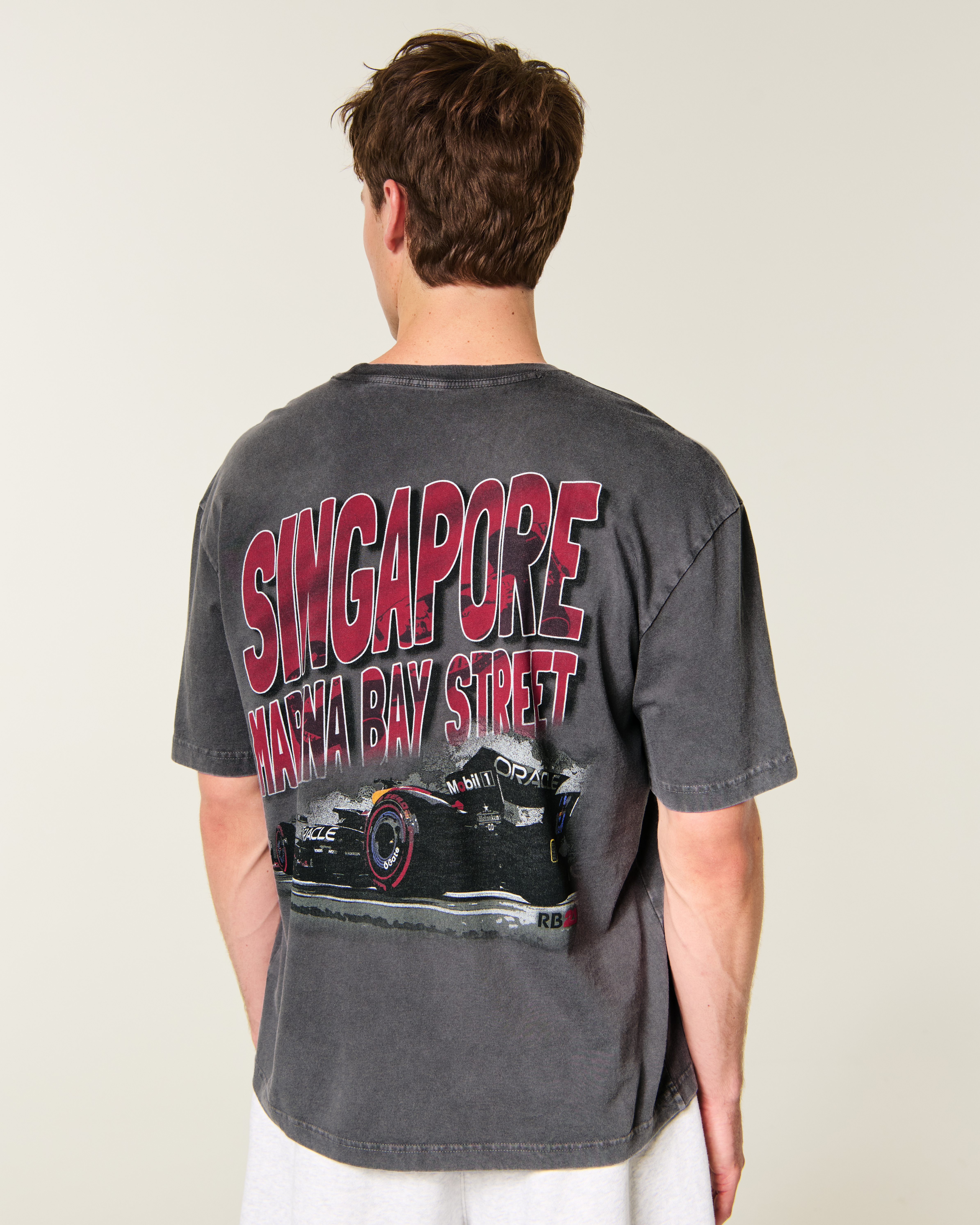 Boxy Oracle Red Bull Racing Graphic Tee