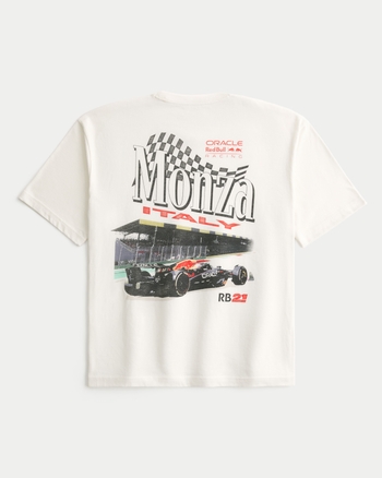 Men's Boxy Oracle Red Bull Racing Graphic Tee | Men's Graphics Shop ...