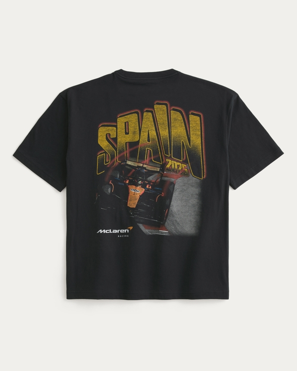 Boxy McLaren Racing Graphic Tee, Black view 1