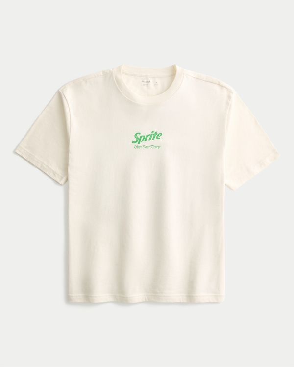 Boxy Sprite Graphic Tee, Cream view 2
