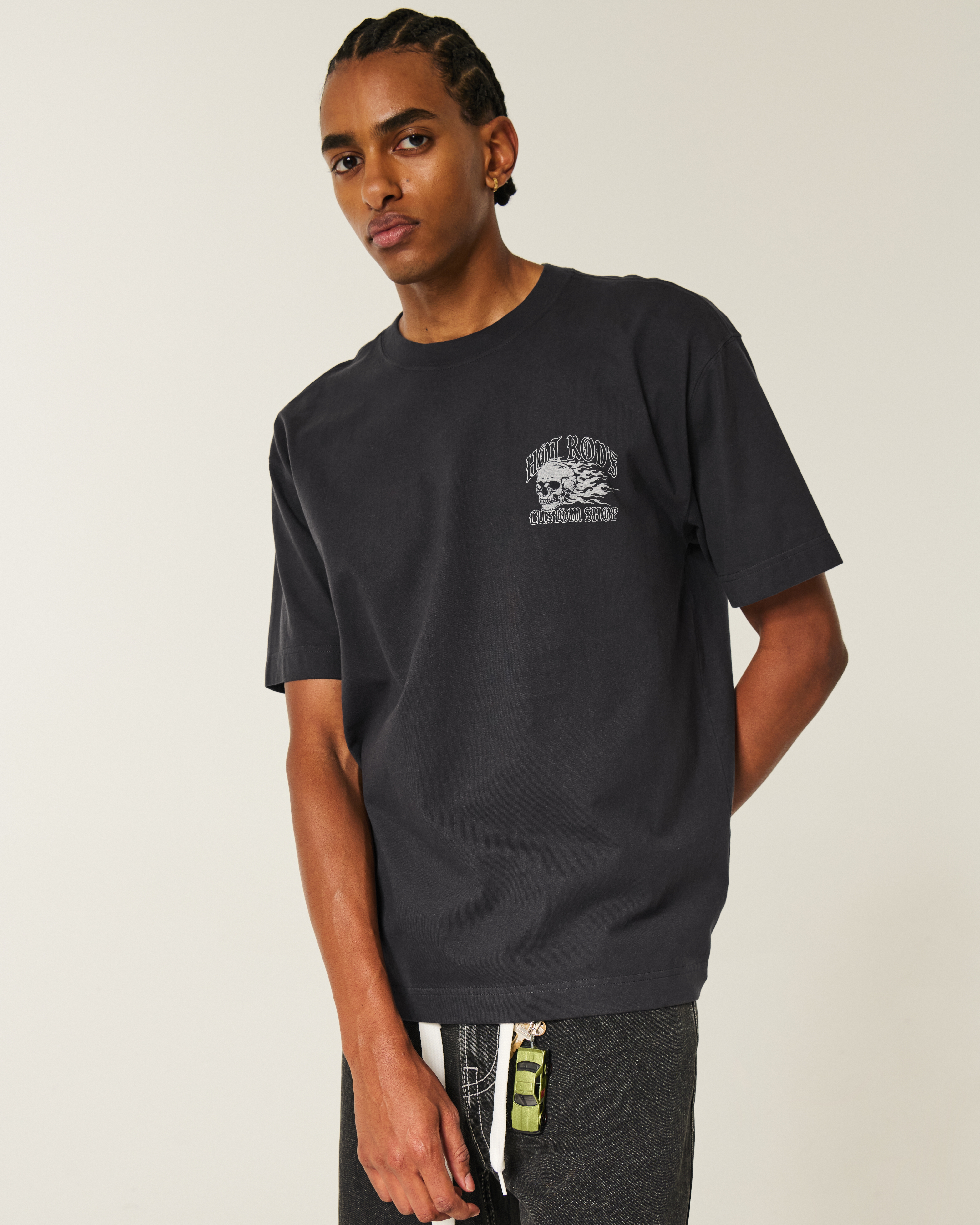 Boxy Heavyweight Hot Rod's Graphic Tee