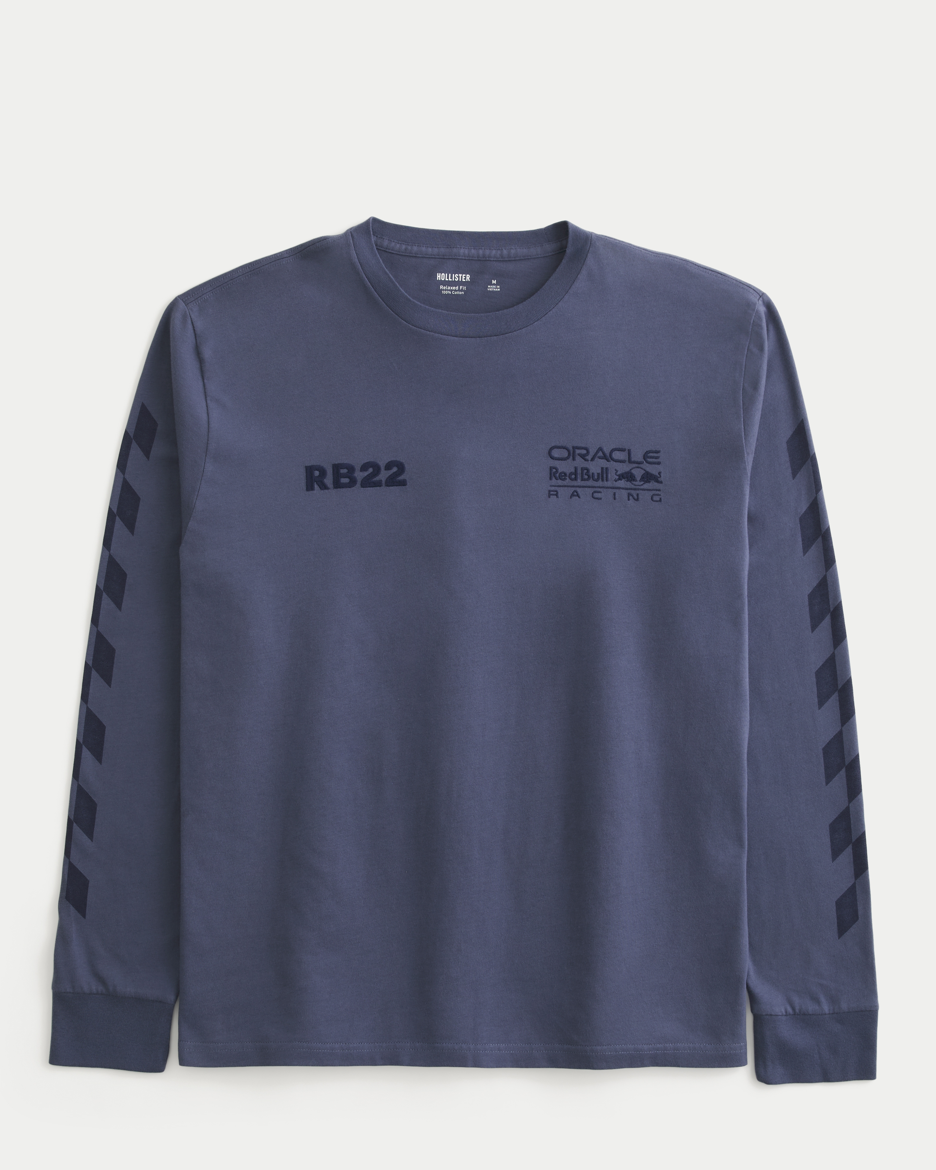Relaxed Long-Sleeve Oracle Red Bull Racing Graphic Tee