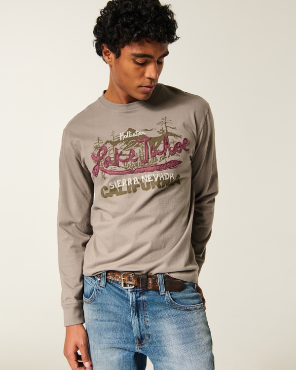 Long-Sleeve Logo Graphic Tee