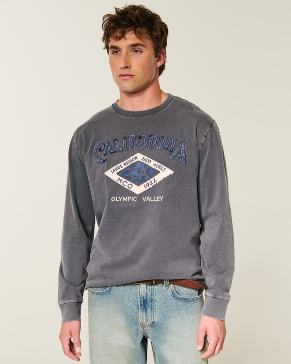 Long-Sleeve Logo Graphic Tee