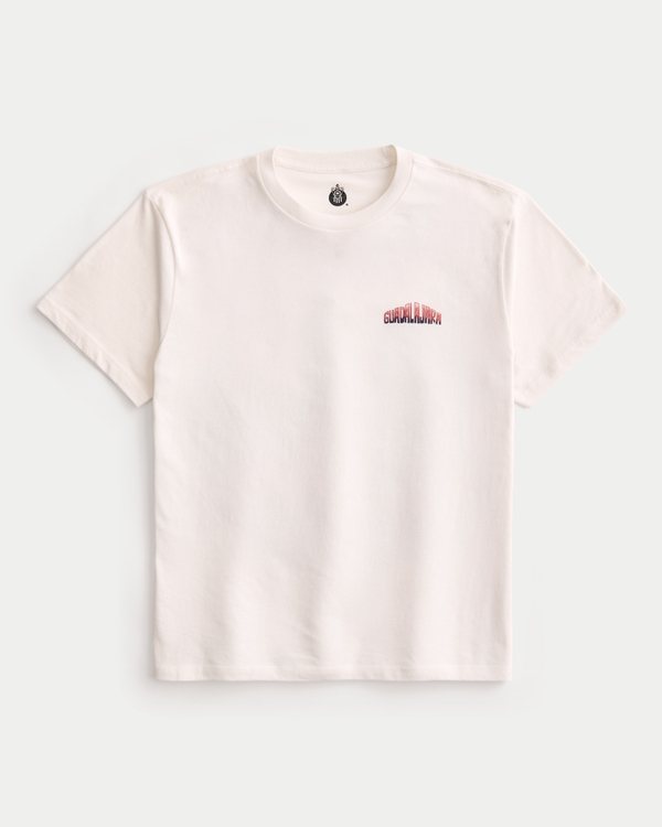 C.D. Guadalajara Graphic Tee, Cream view 2