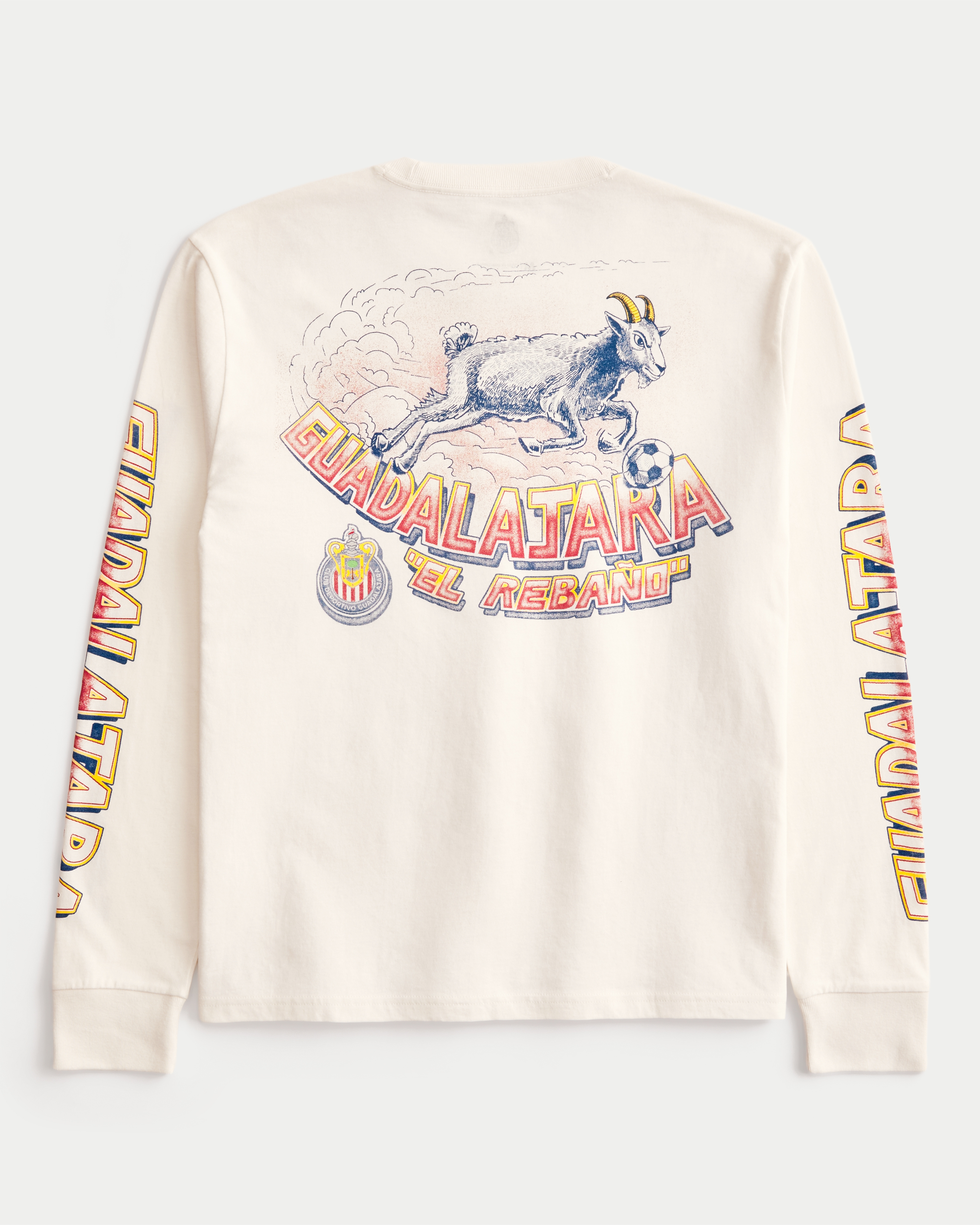 Long-Sleeve C.D. Guadalajara Graphic Tee