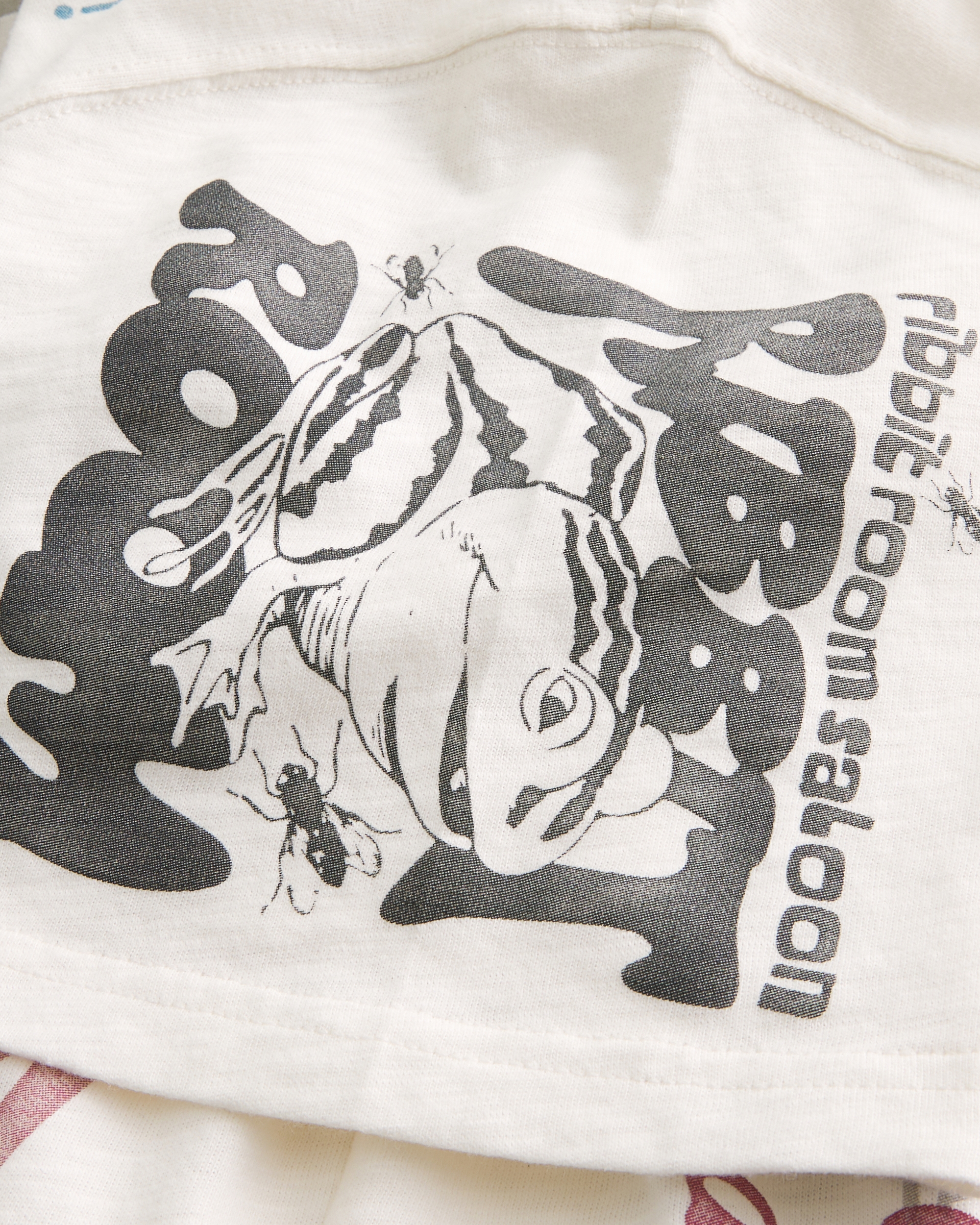 Relaxed Mixed Graphic Tee