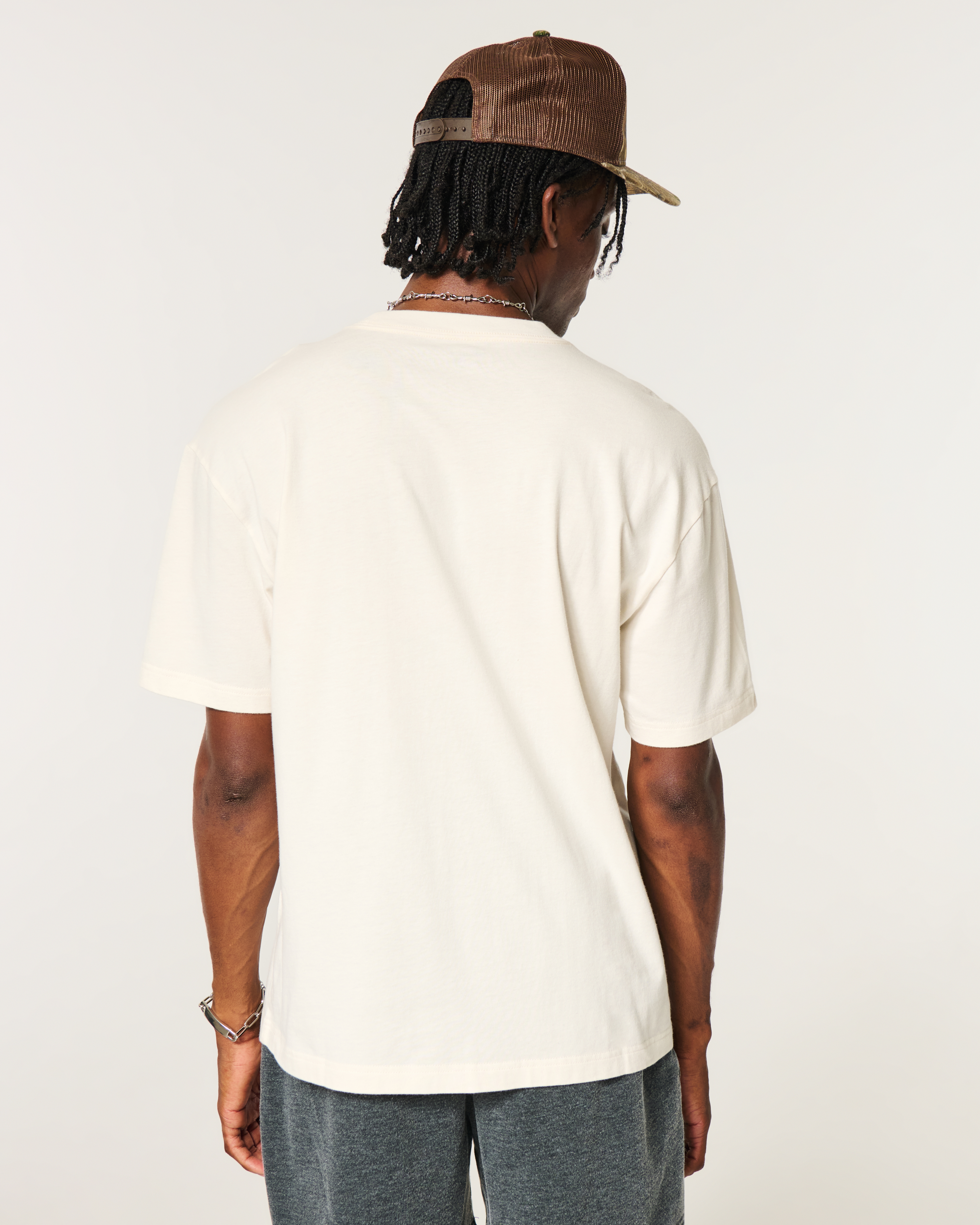Boxy Cotton Nashville Tennessee Graphic Tee