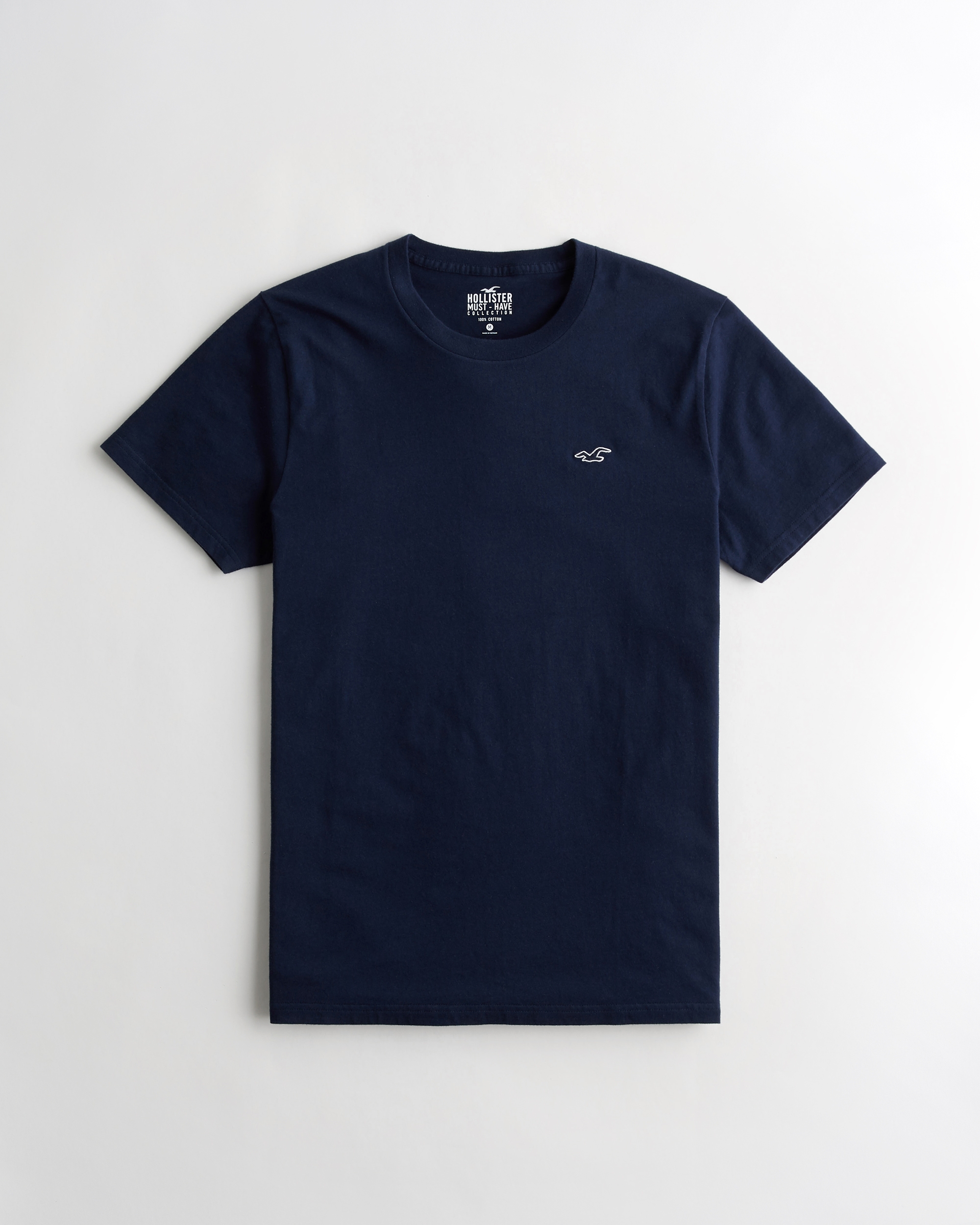 blue hollister t shirt