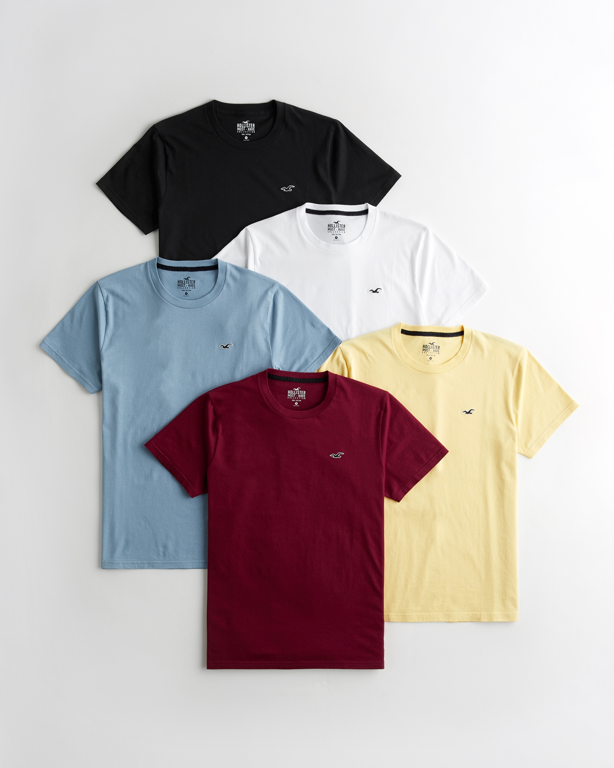 hollister multipack t shirt