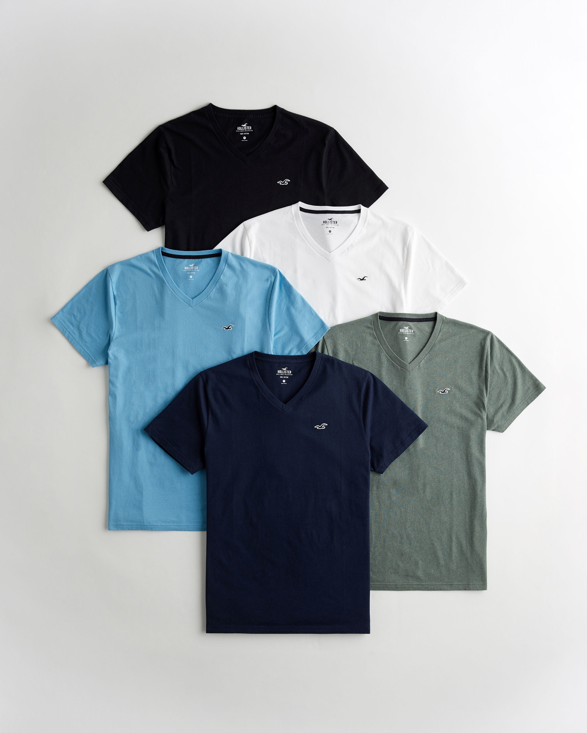 hollister t shirt set