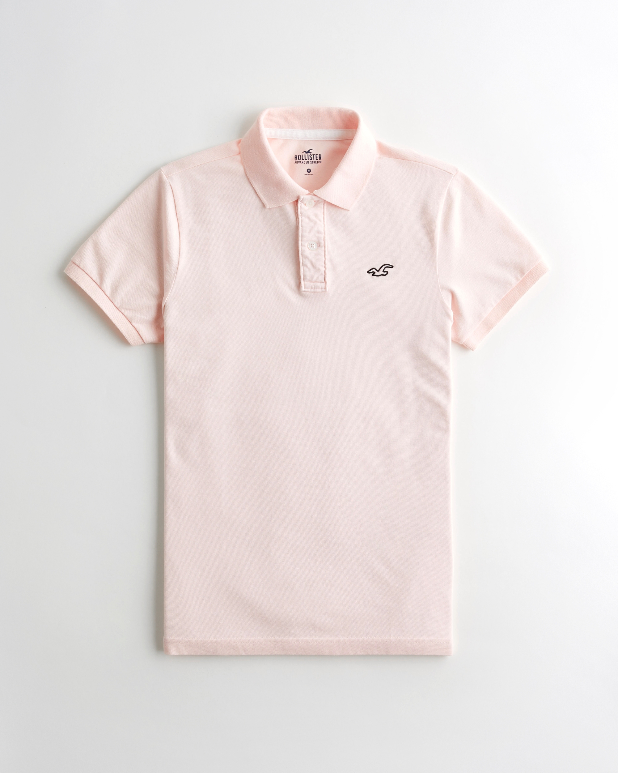 polo hollister rosa