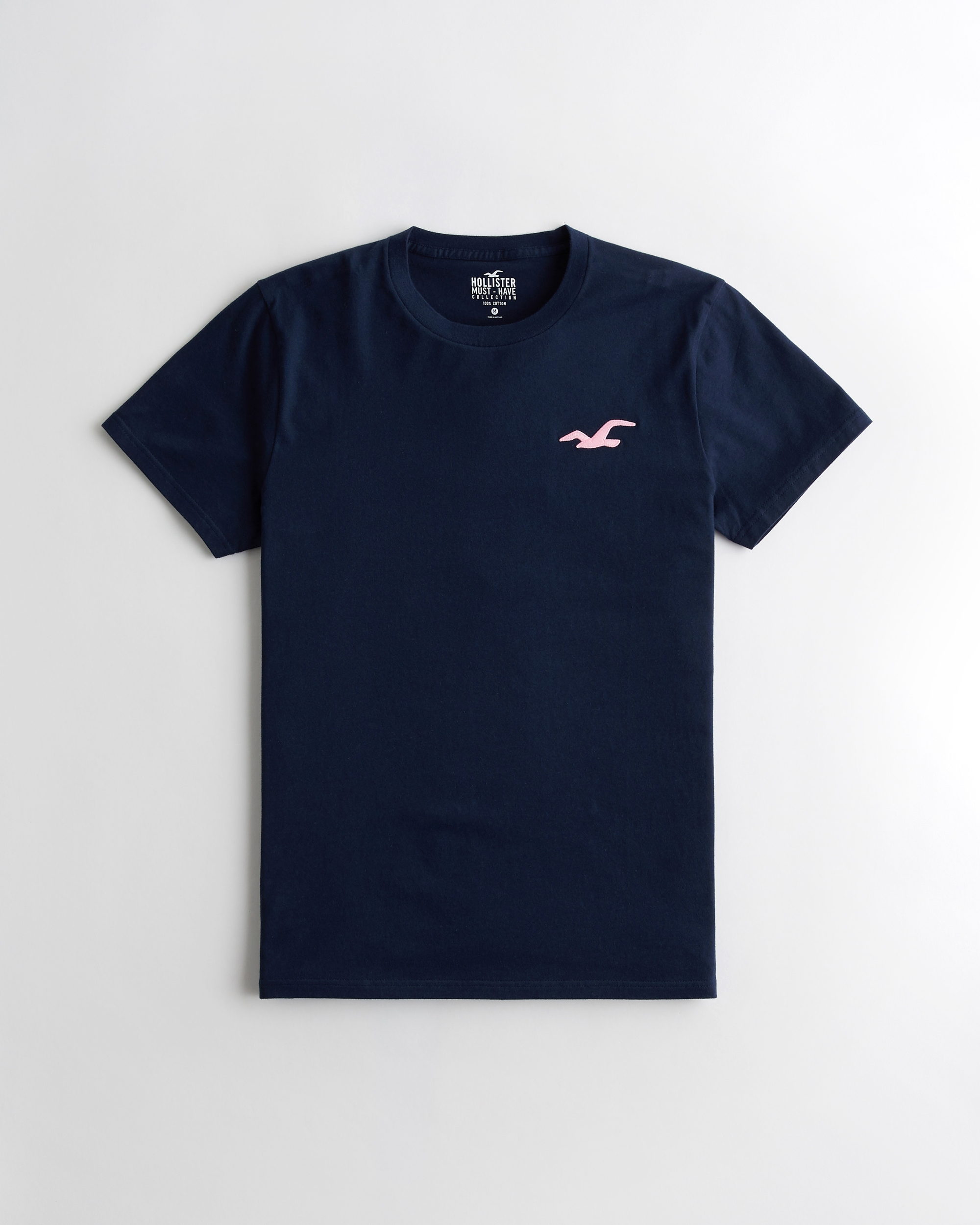 blue hollister shirt