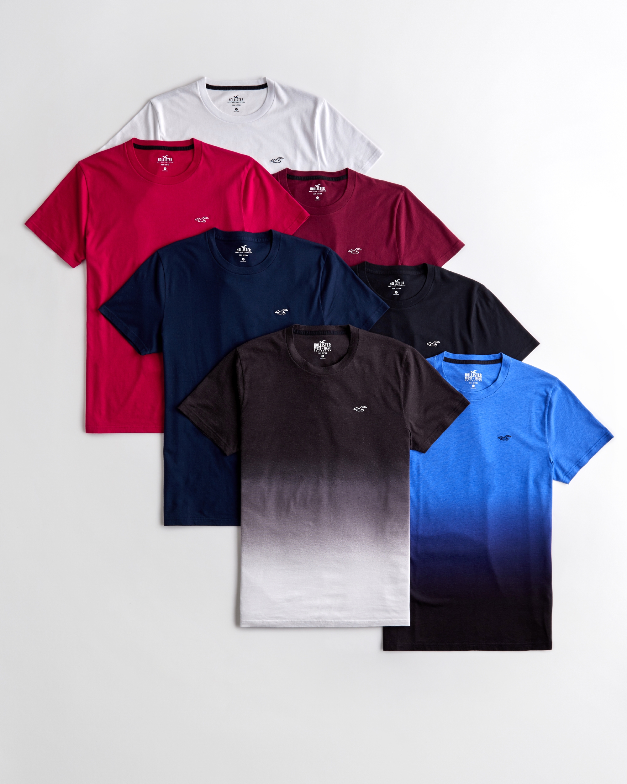 blue hollister shirt