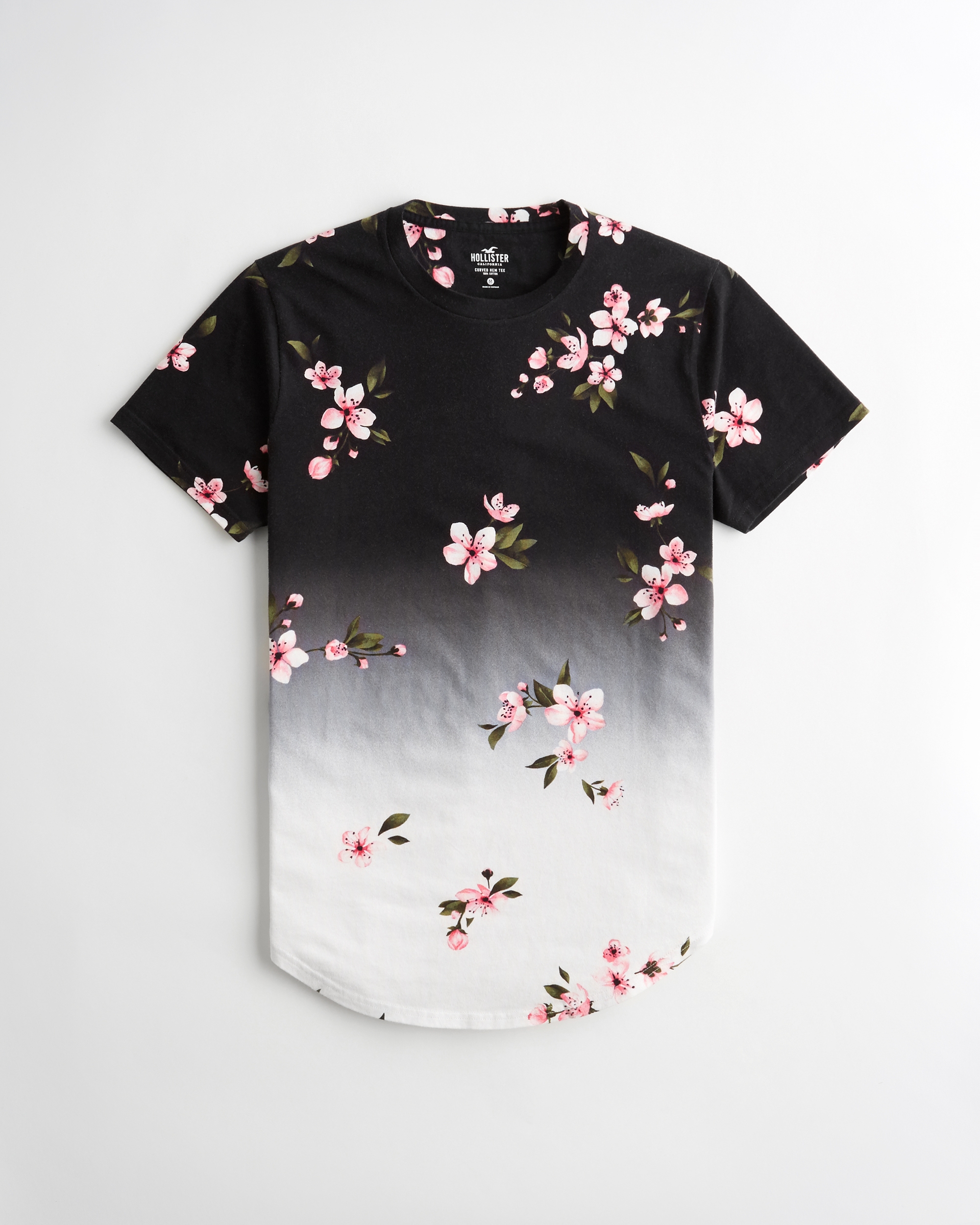 hollister flower shirt