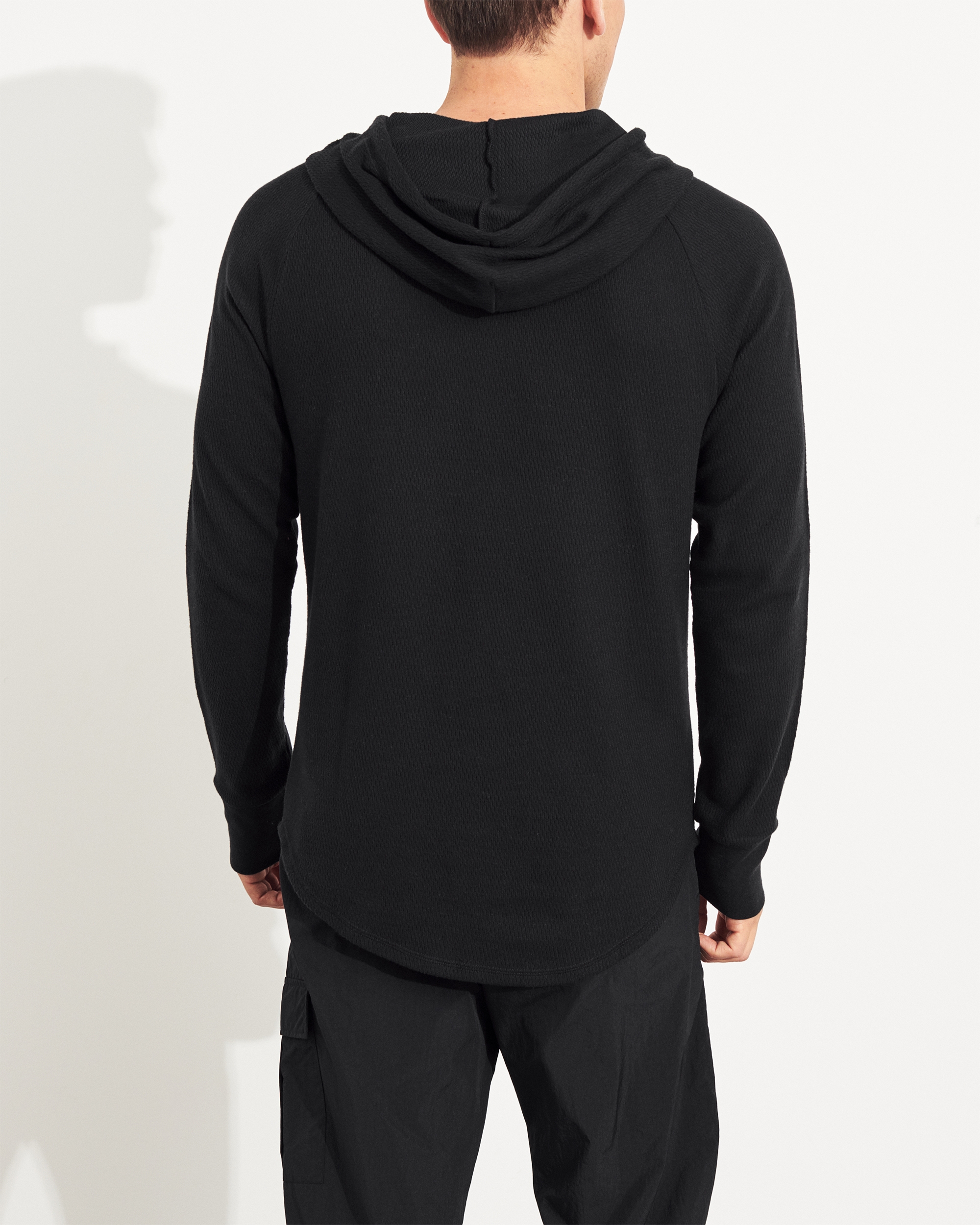 hollister hooded tee