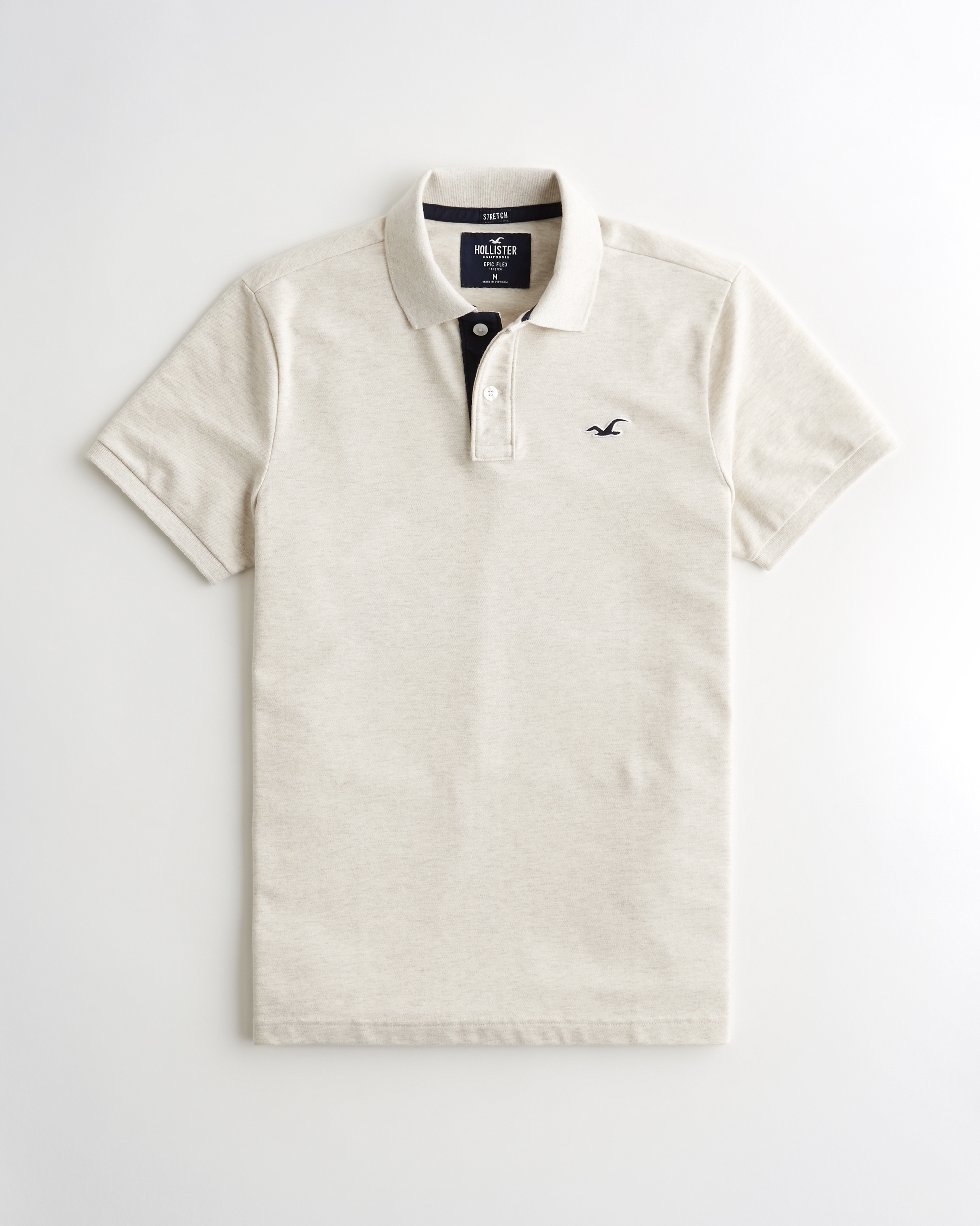 camisa tipo polo blanca mujer
