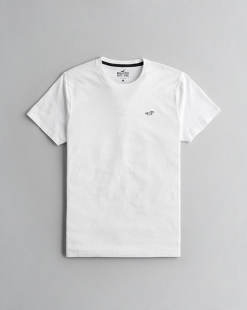 Men's Logo Icon Crew T-Shirt | Men's Tops HollisterCo.com