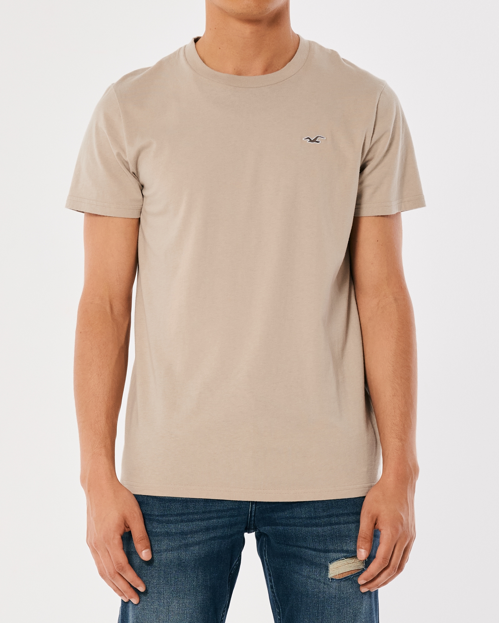 Hollister Co. Men's T-Shirt - White - L