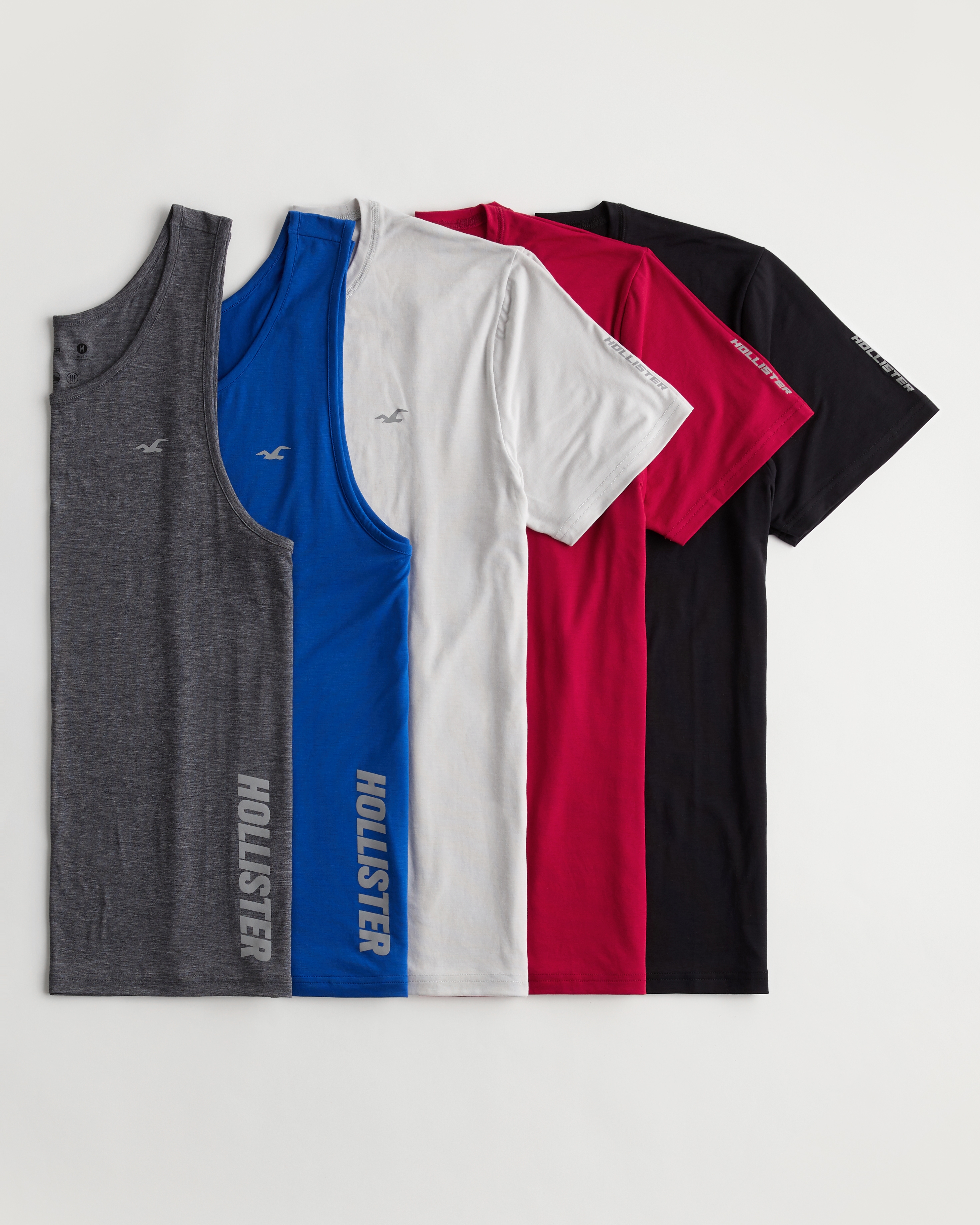 NWT HOLLISTER Men SPORT KNIT GRAPHIC Tanks, YOUR CHOICE