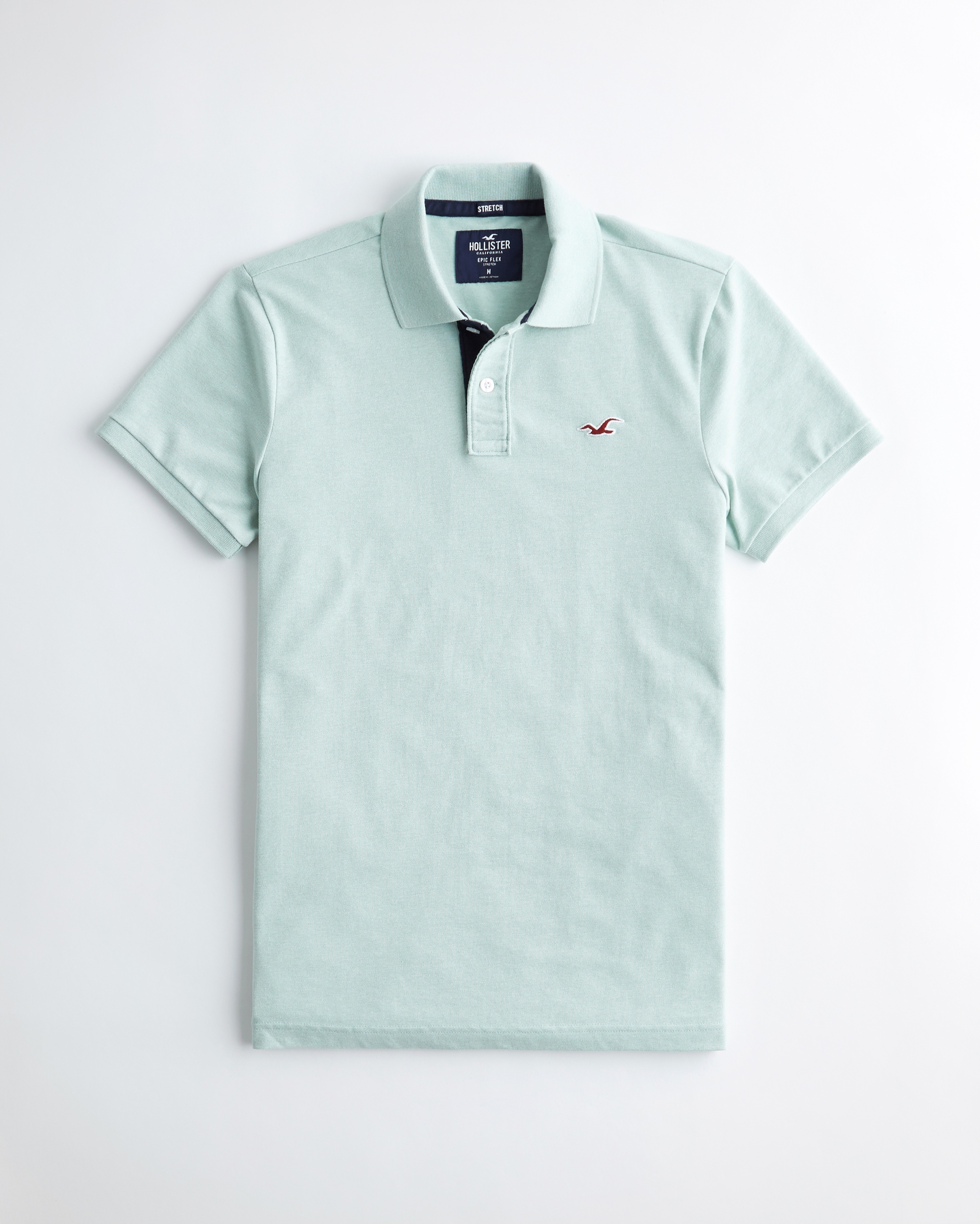 hollister polo muscle fit