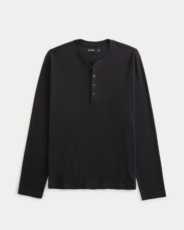 Rib Henley, Black view 1