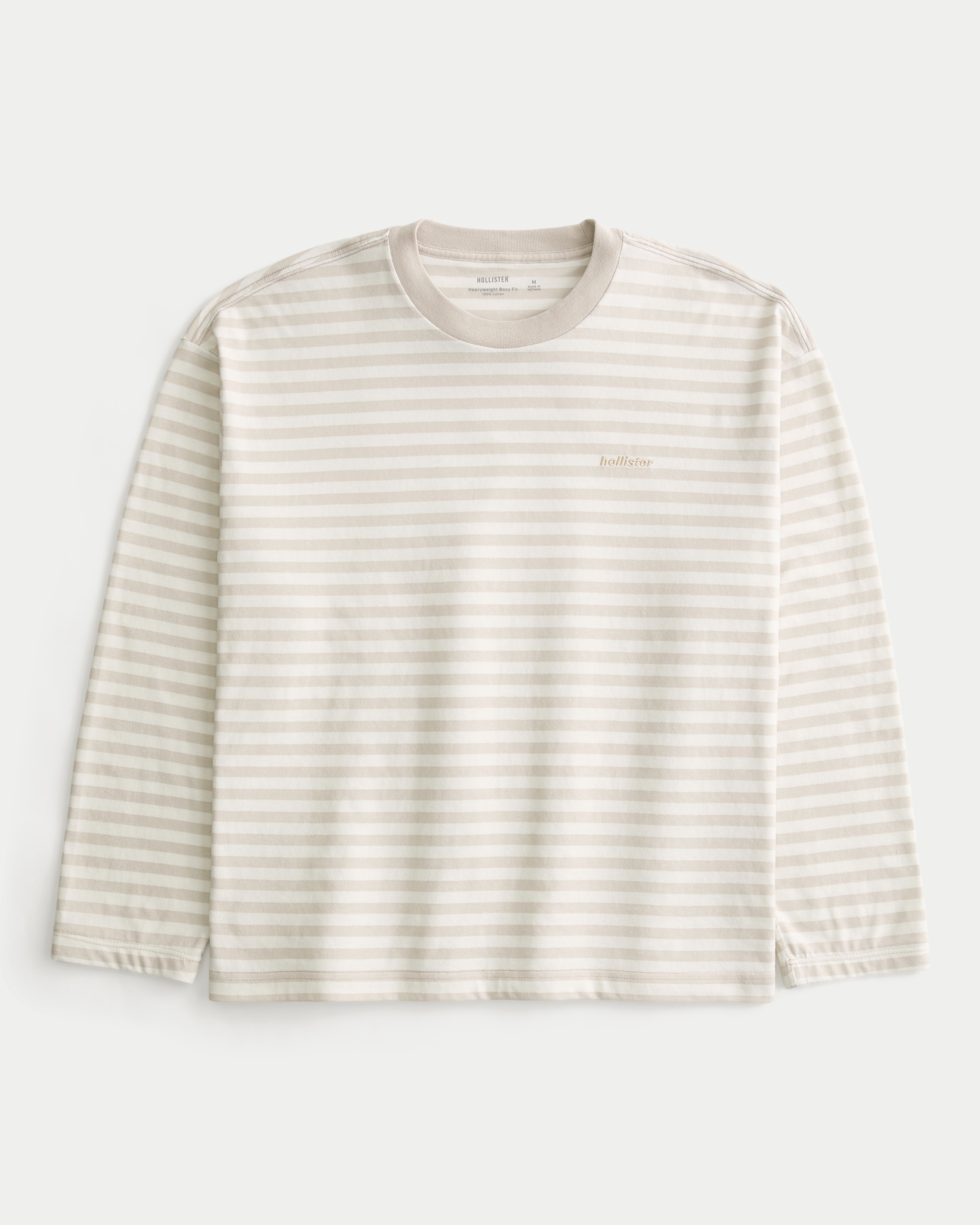 Boxy Heavyweight Long-Sleeve Crew T-Shirt