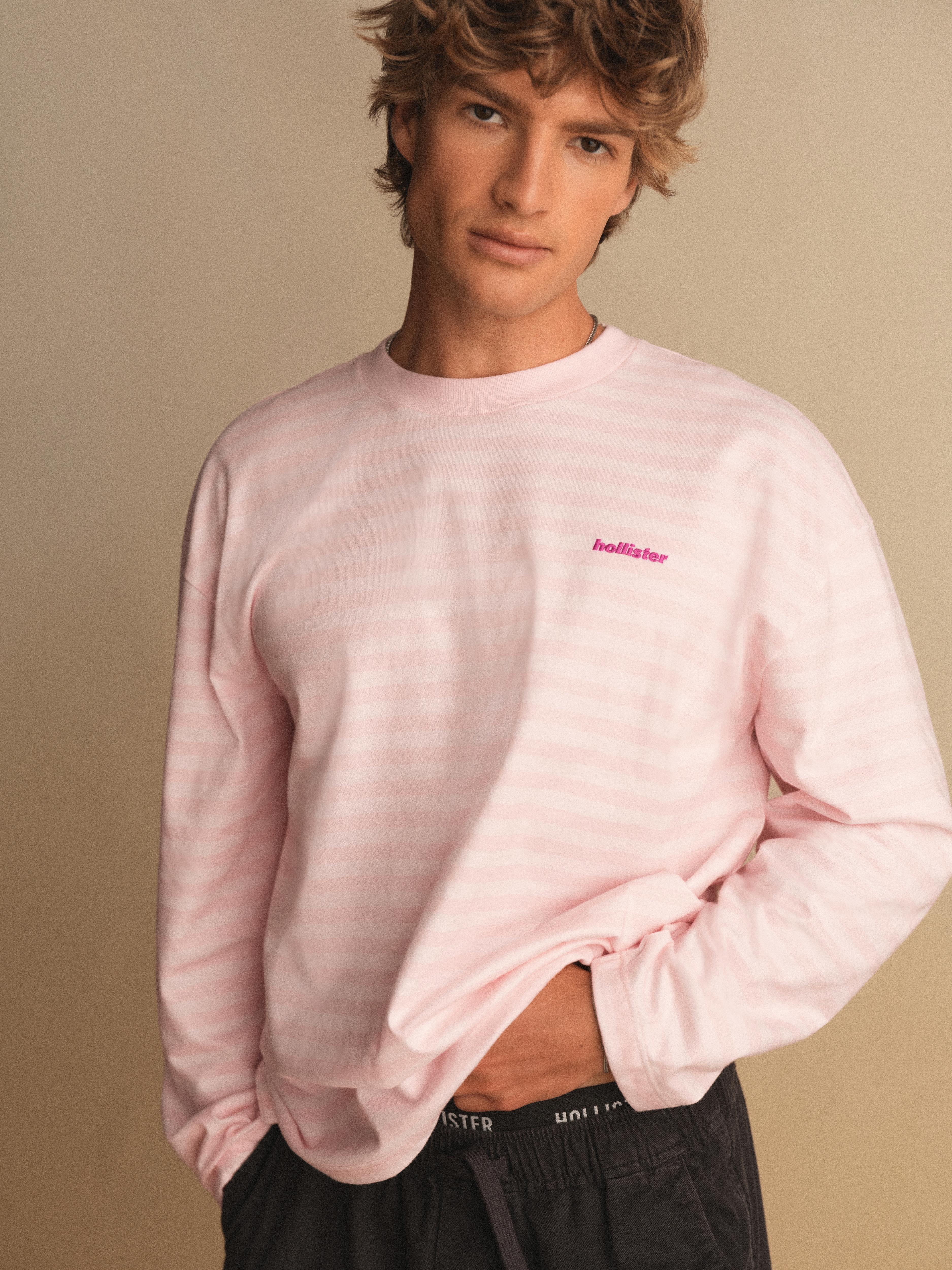 Boxy Heavyweight Long-Sleeve Crew T-Shirt