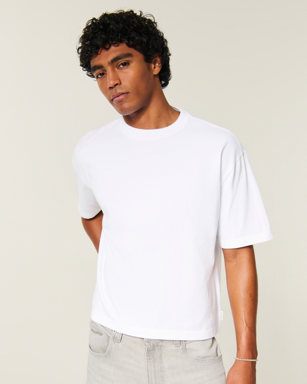 Super Boxy Cropped Crew T-Shirt