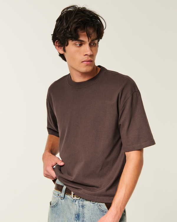 Super Boxy Cropped Crew T-Shirt