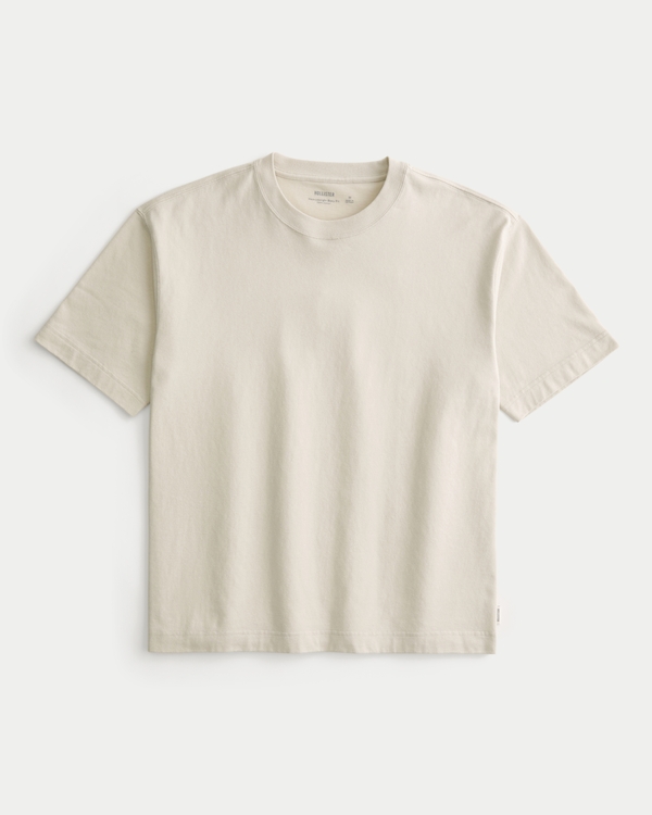 Boxy Heavyweight Crew T-Shirt