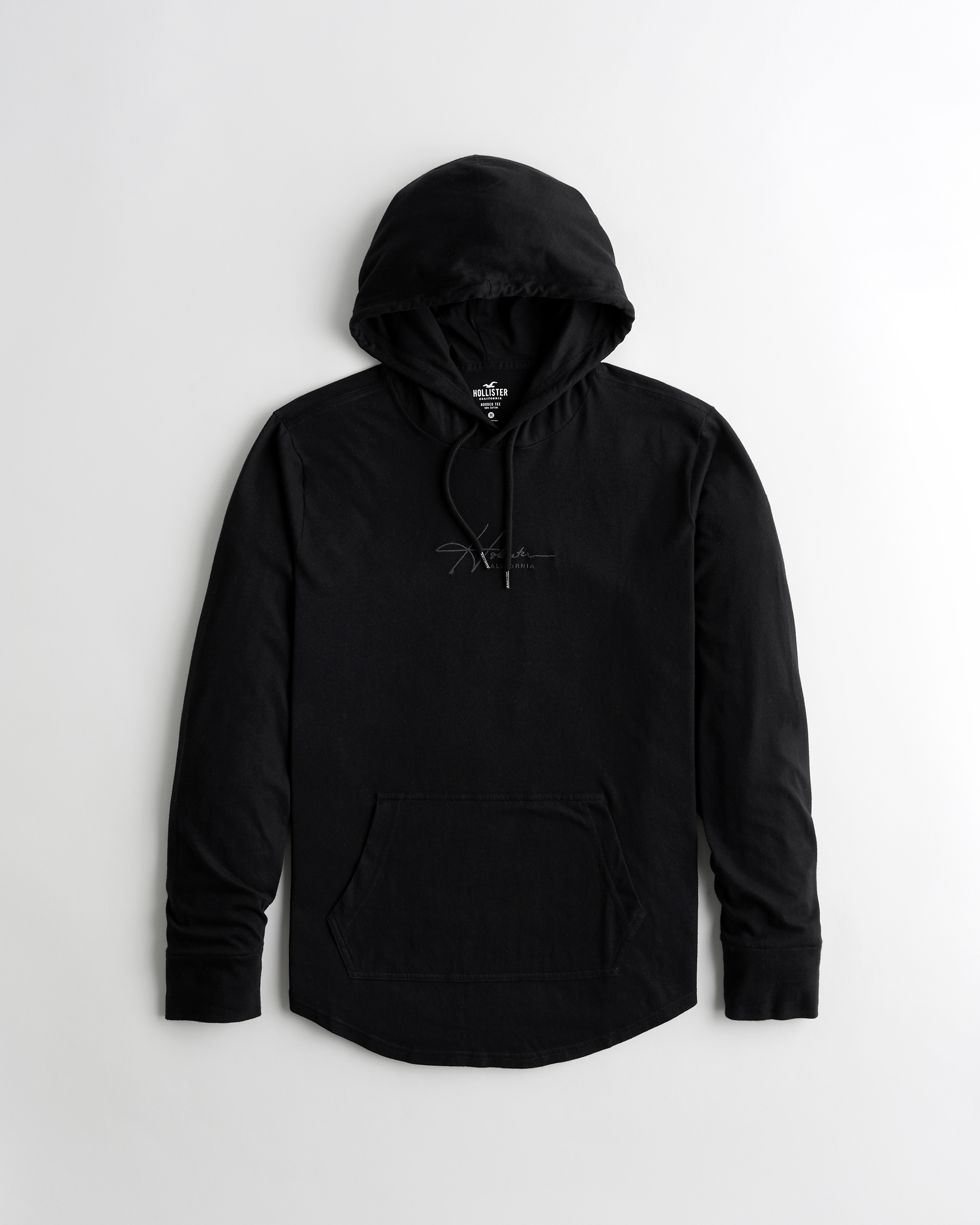 hollister hooded tee