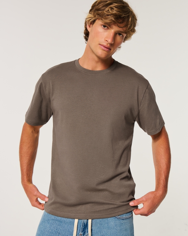 Relaxed Everyday Tee, Brown view 1
