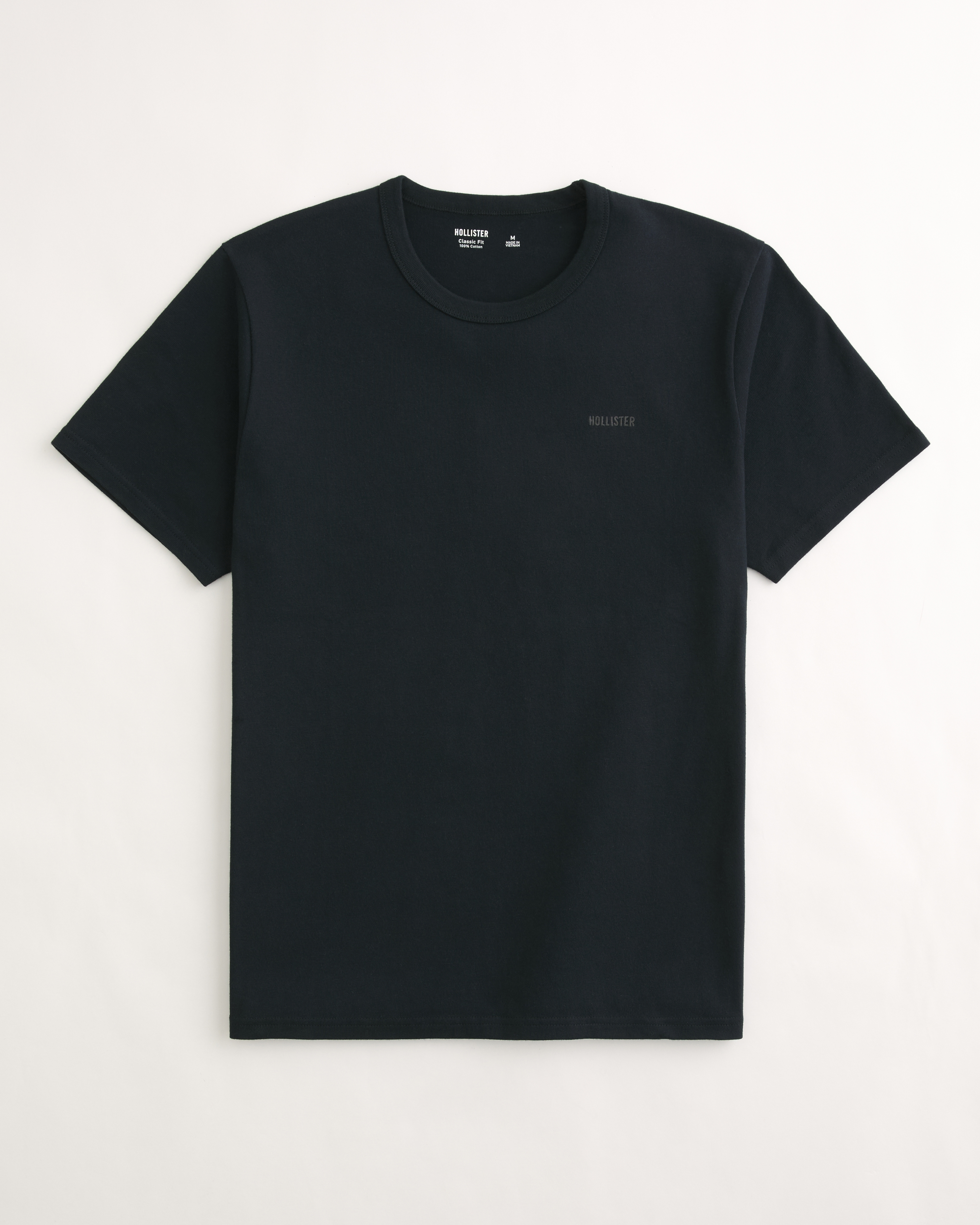Classic Fit Cotton Logo Crew T-Shirt