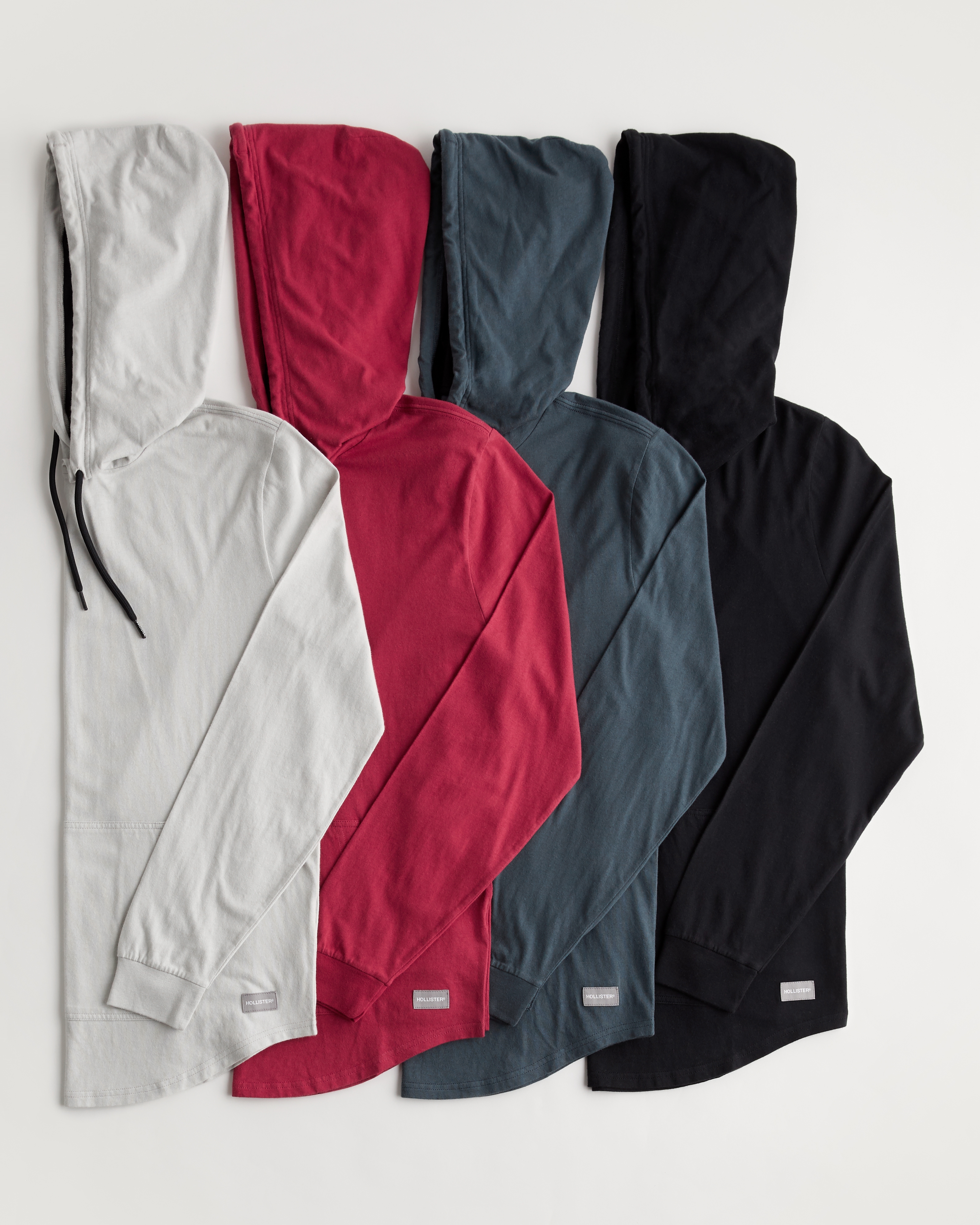 Hollister hooded t sale shirt