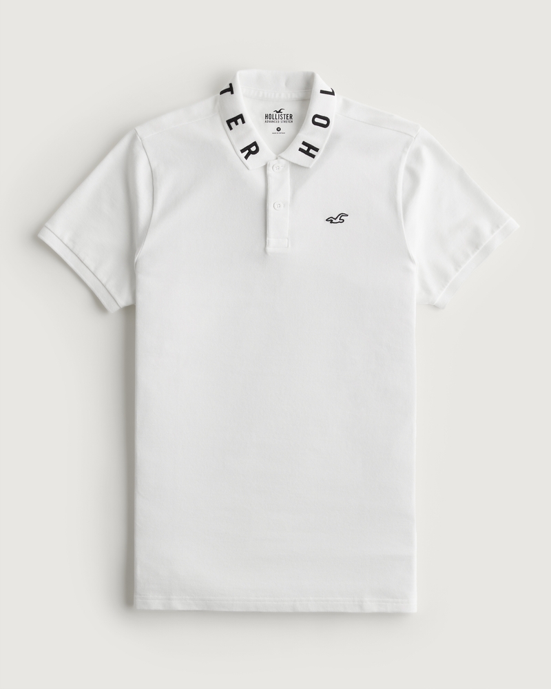 Men's Logo Collar Polo Men's Tops