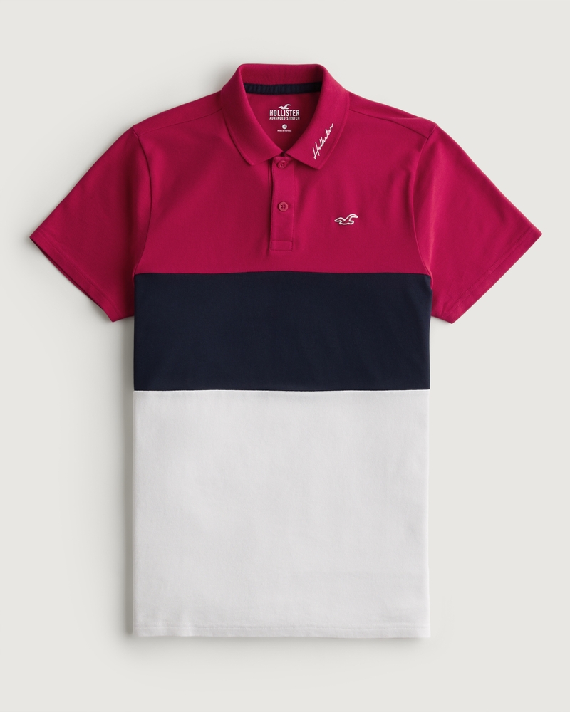 Mens hollister clearance polo shirts sale